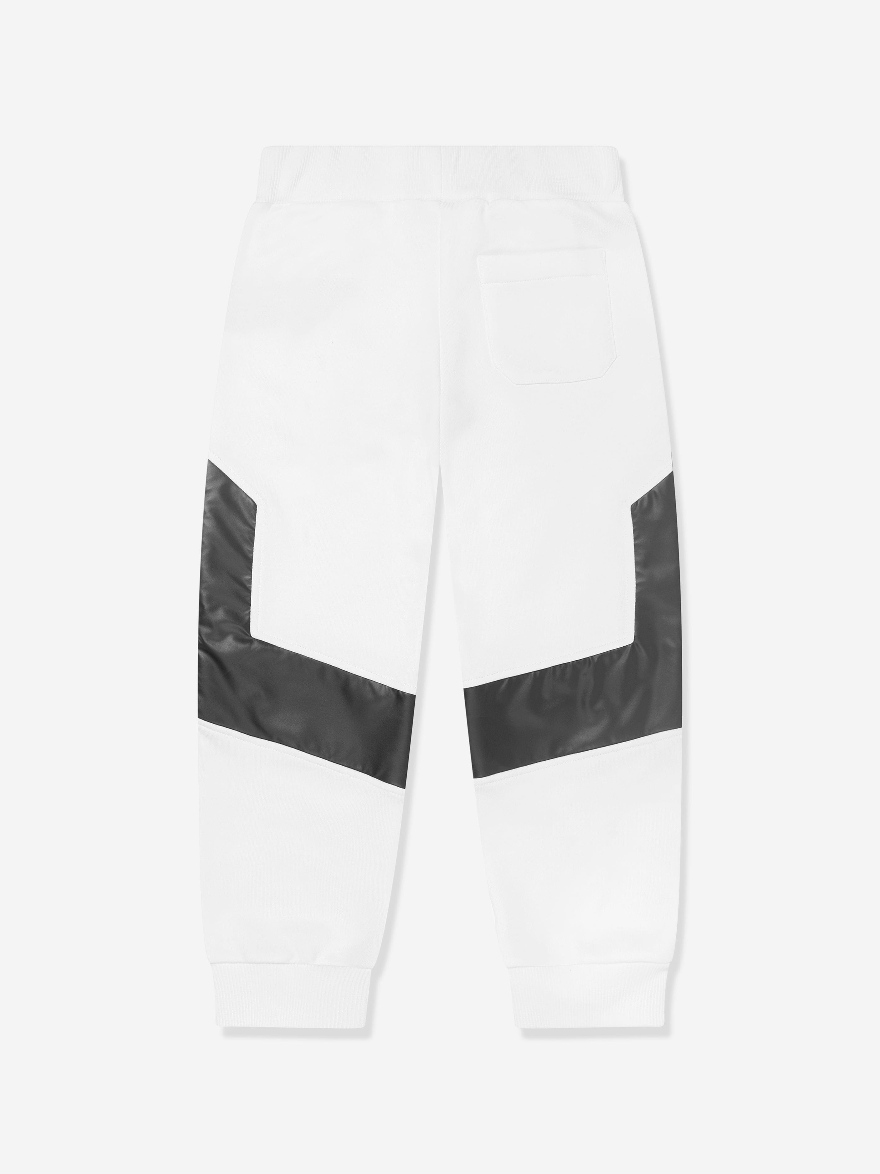 Balmain Boys Logo Joggers in White