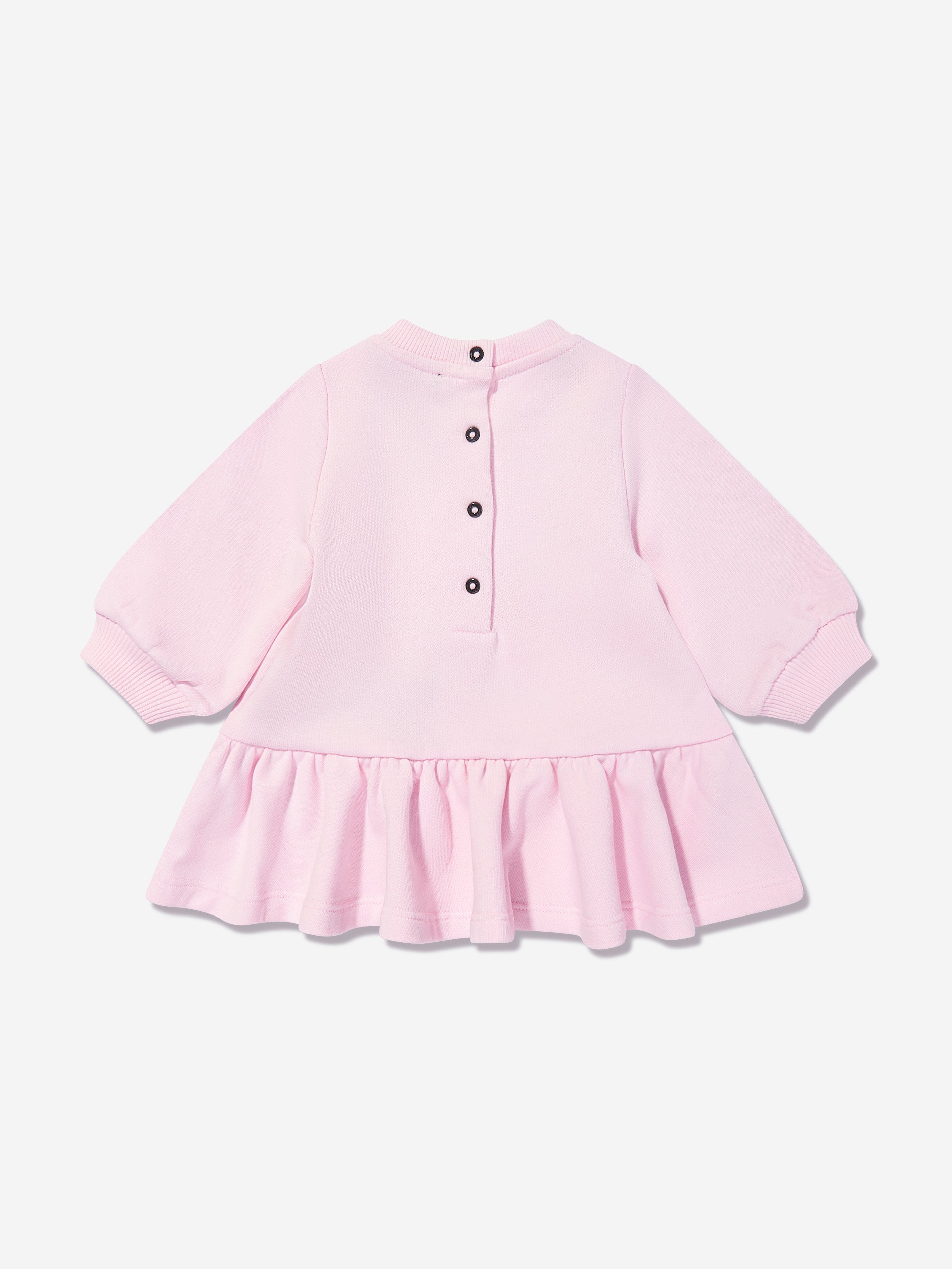 Balmain Baby Girls Dress With Knickers in Pink