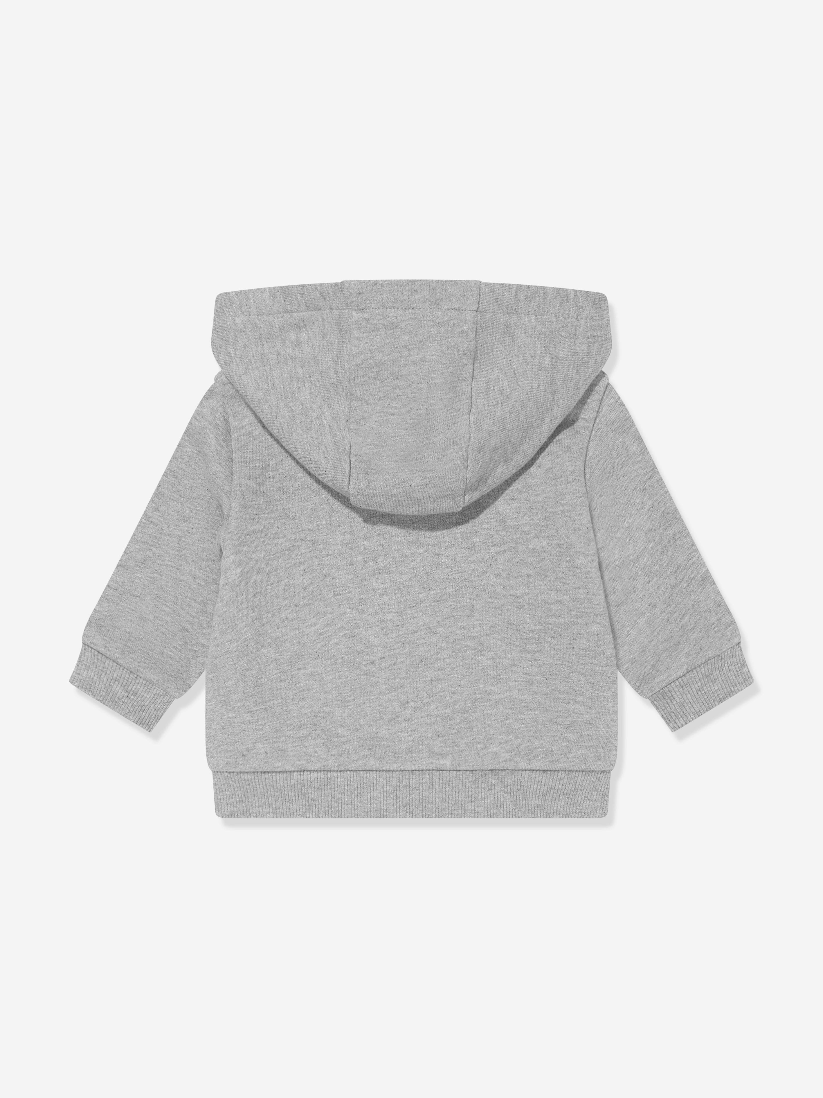 Balmain Baby Zip Up Top in Grey