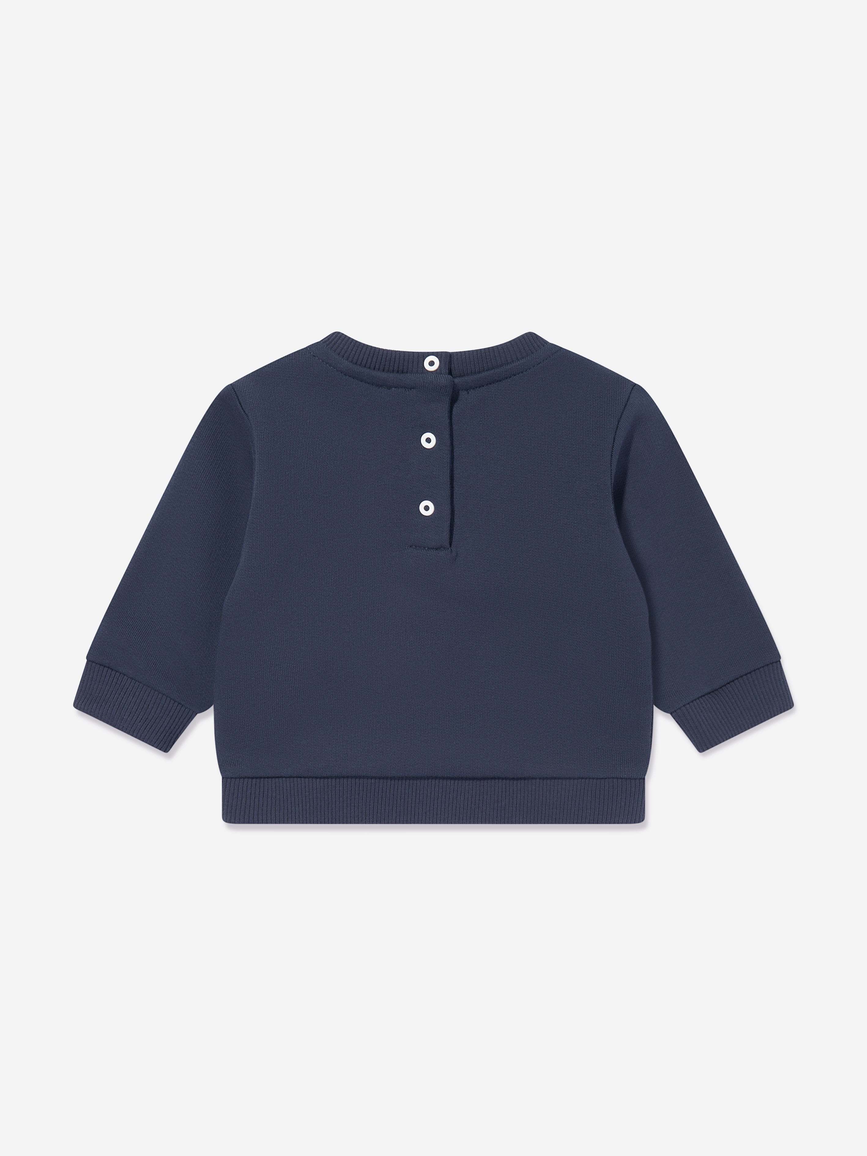 Balmain Baby Logo Sweatshirt in Navy