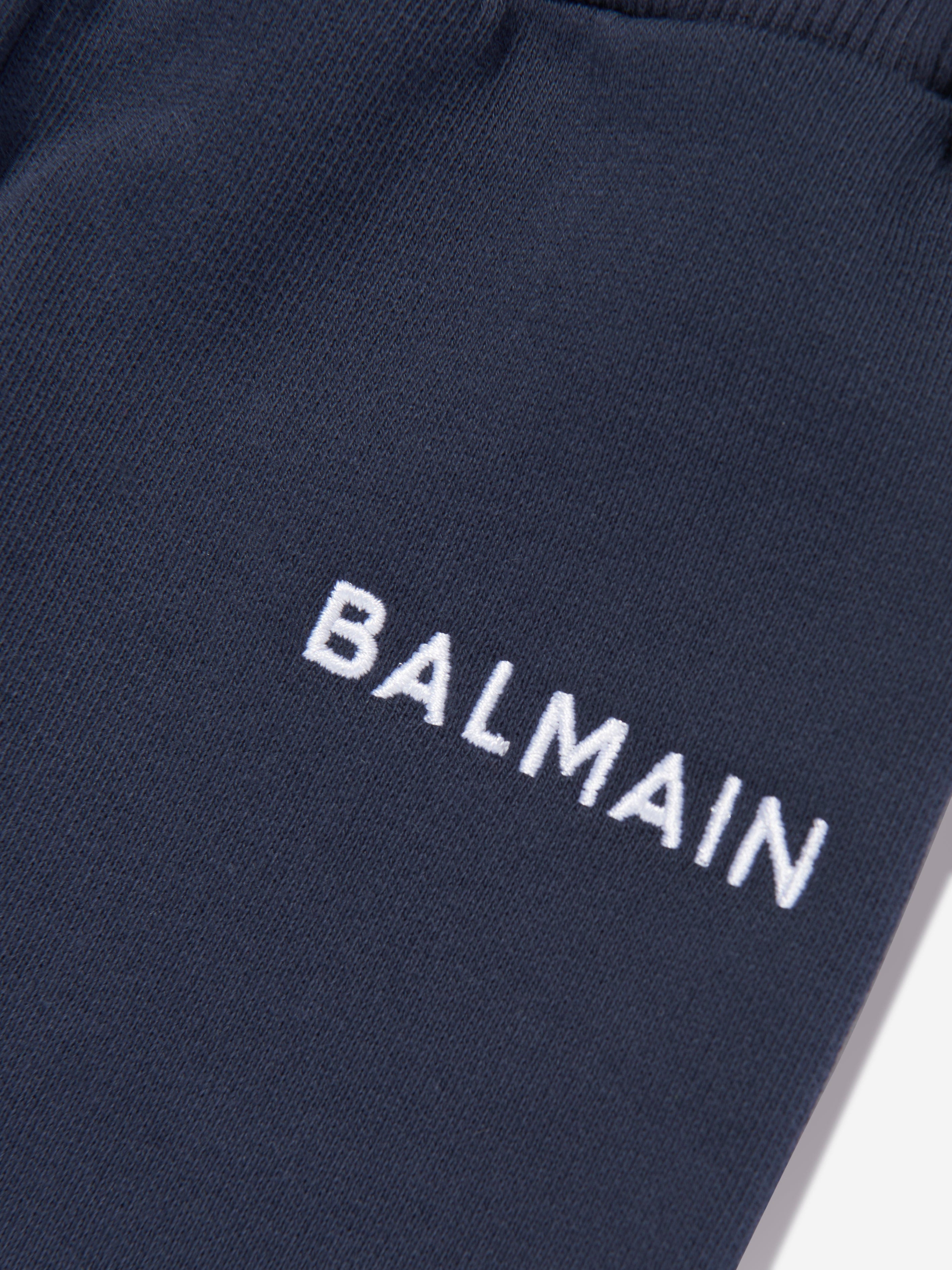 Balmain Baby Logo Joggers in Navy