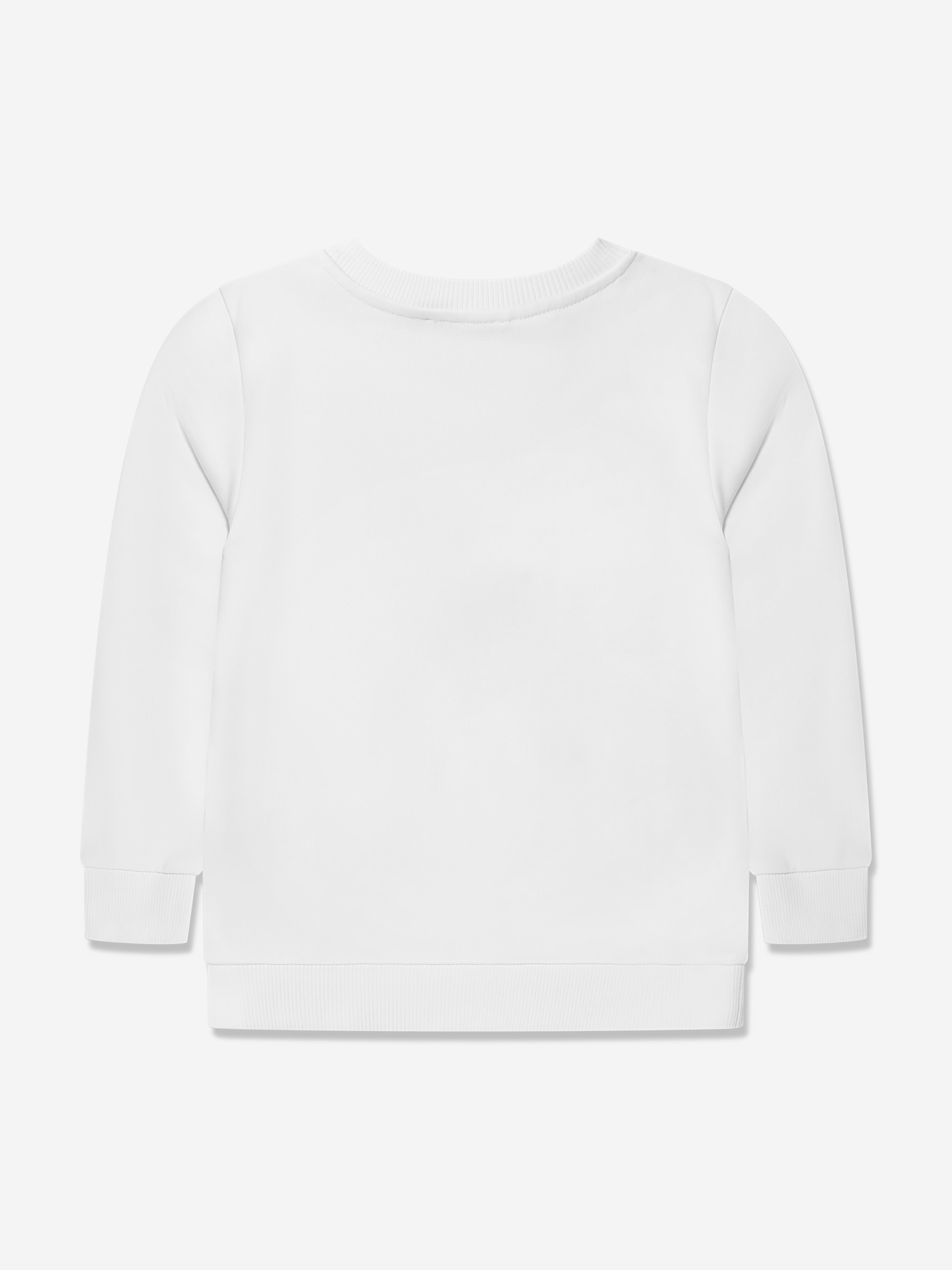 Balmain Boys Logo Sweatshirt in White