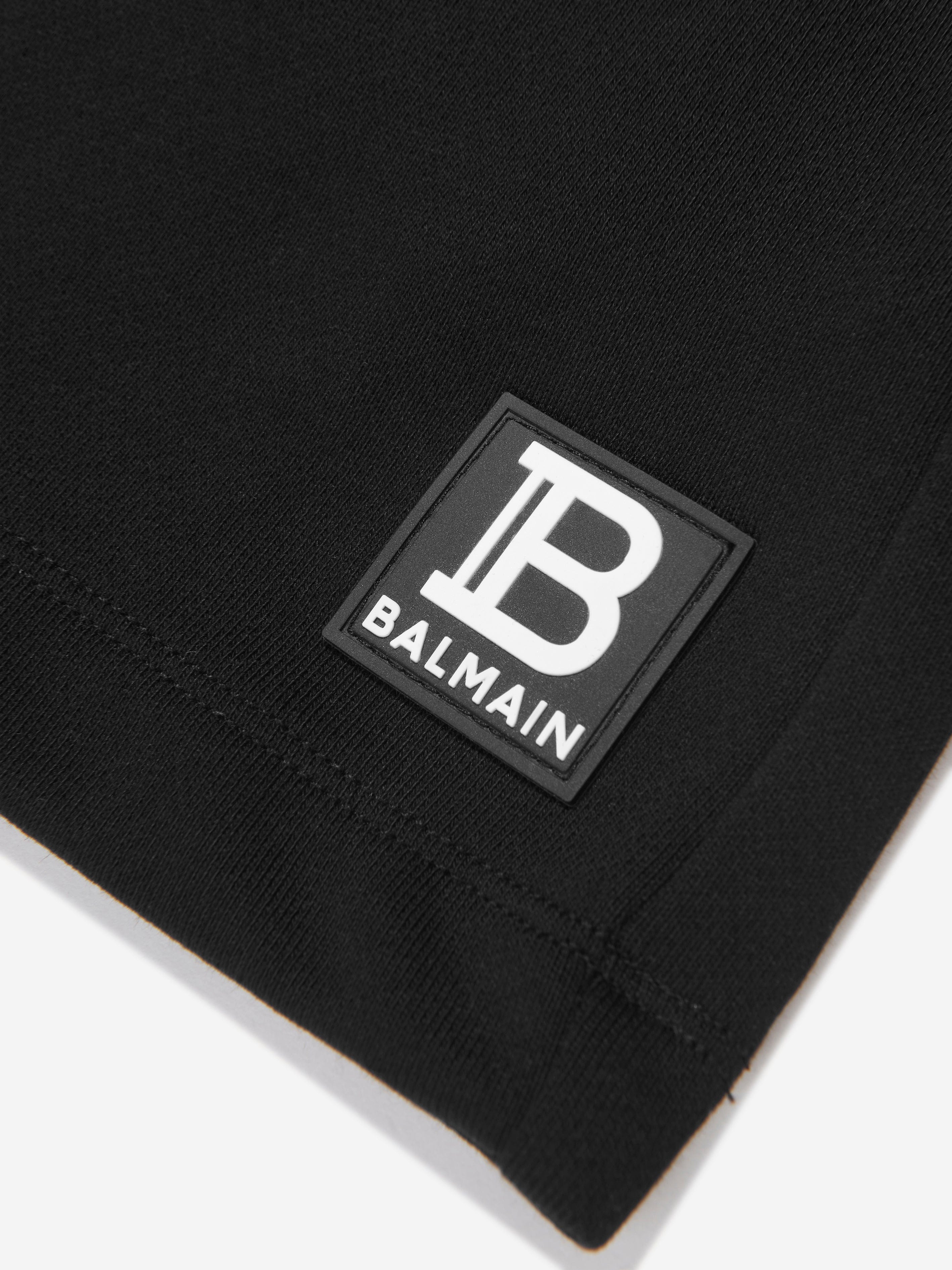 Balmain Girls Logo Skirt in Black