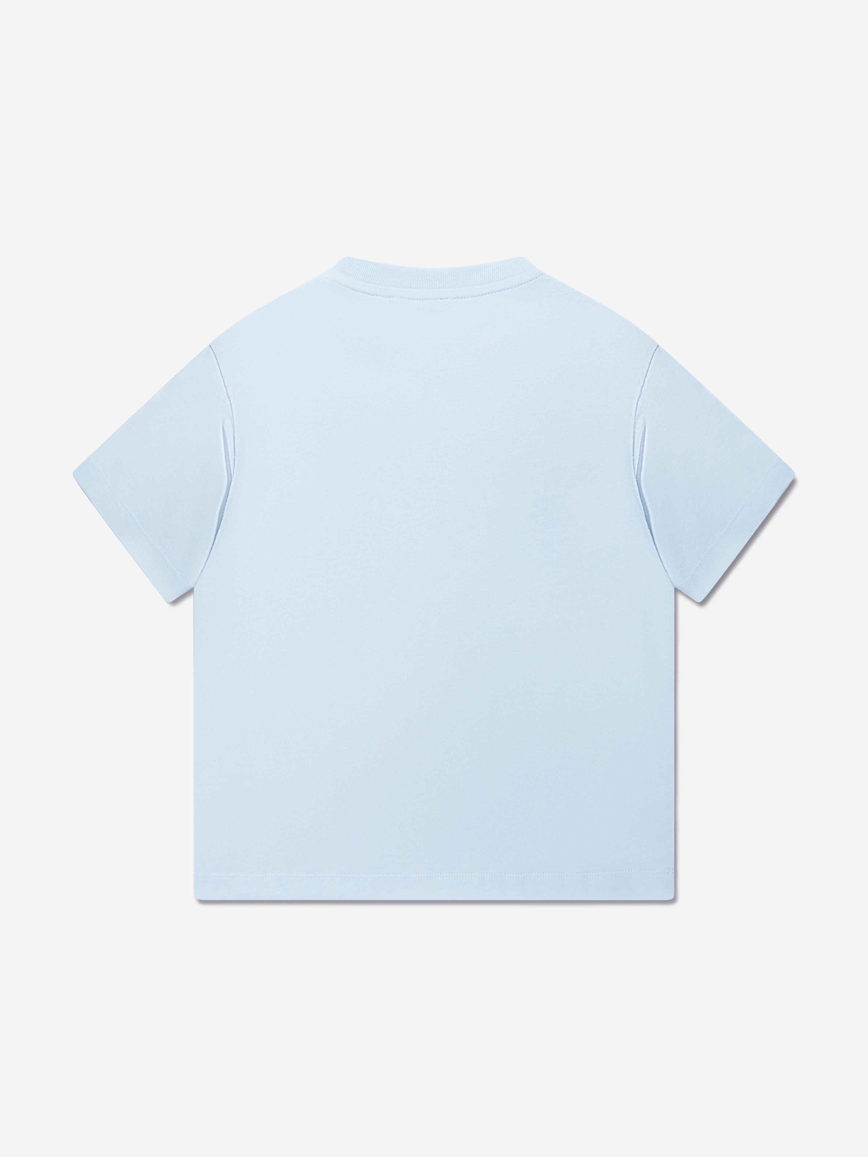 Balmain Boys Logo T-Shirt in Blue