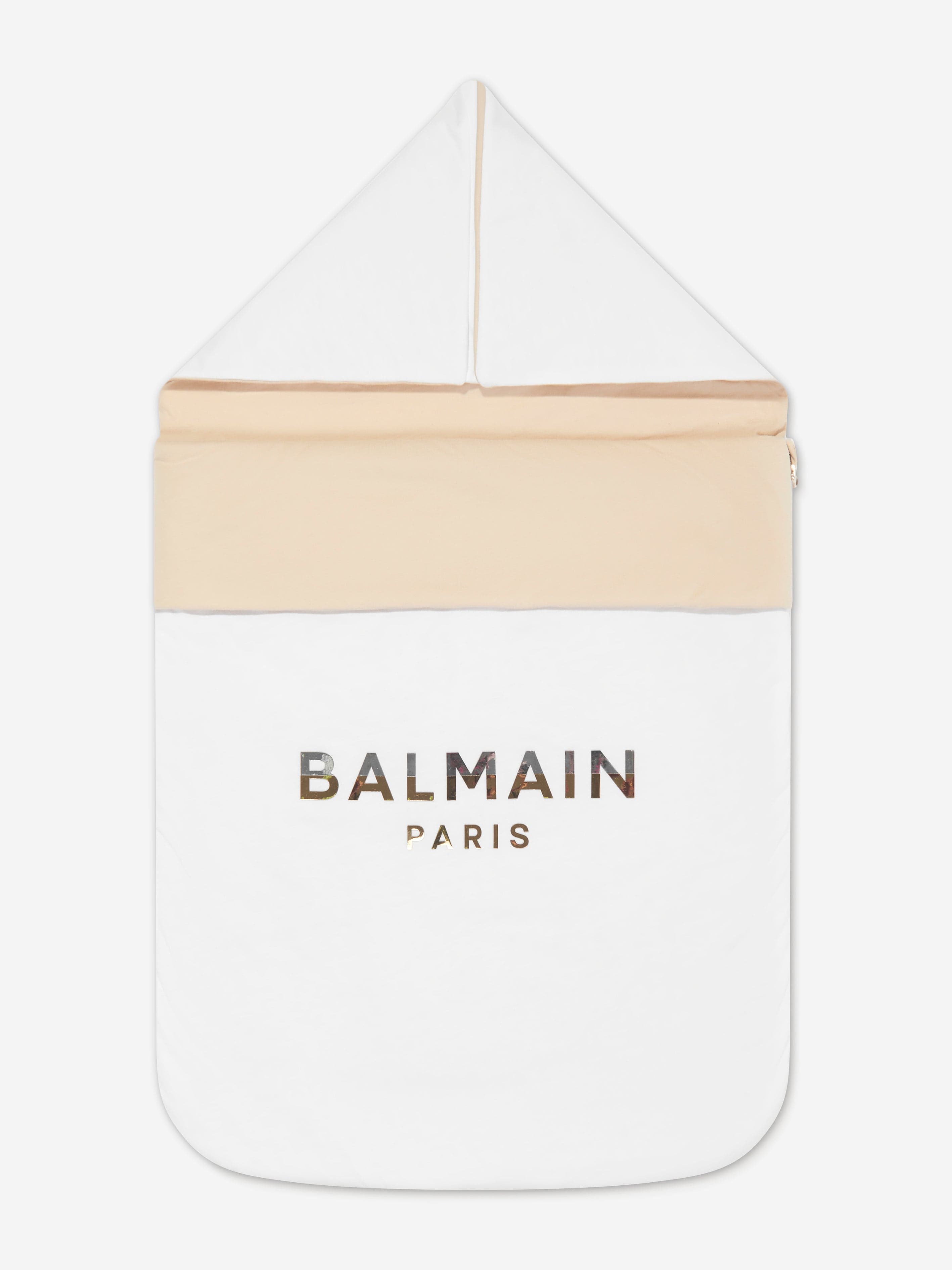 Balmain Baby Logo Nest in White