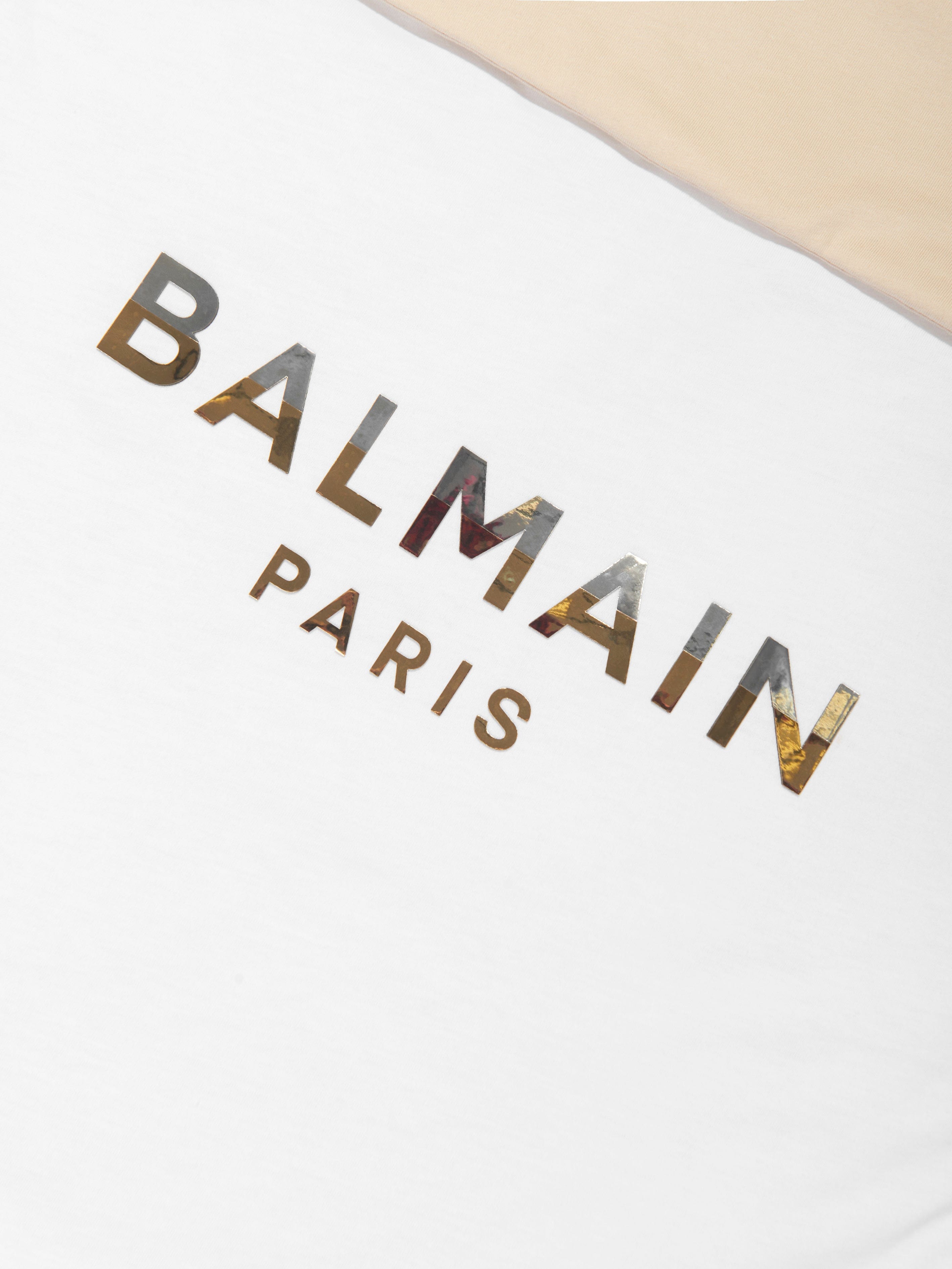 Balmain Baby Logo Nest in White