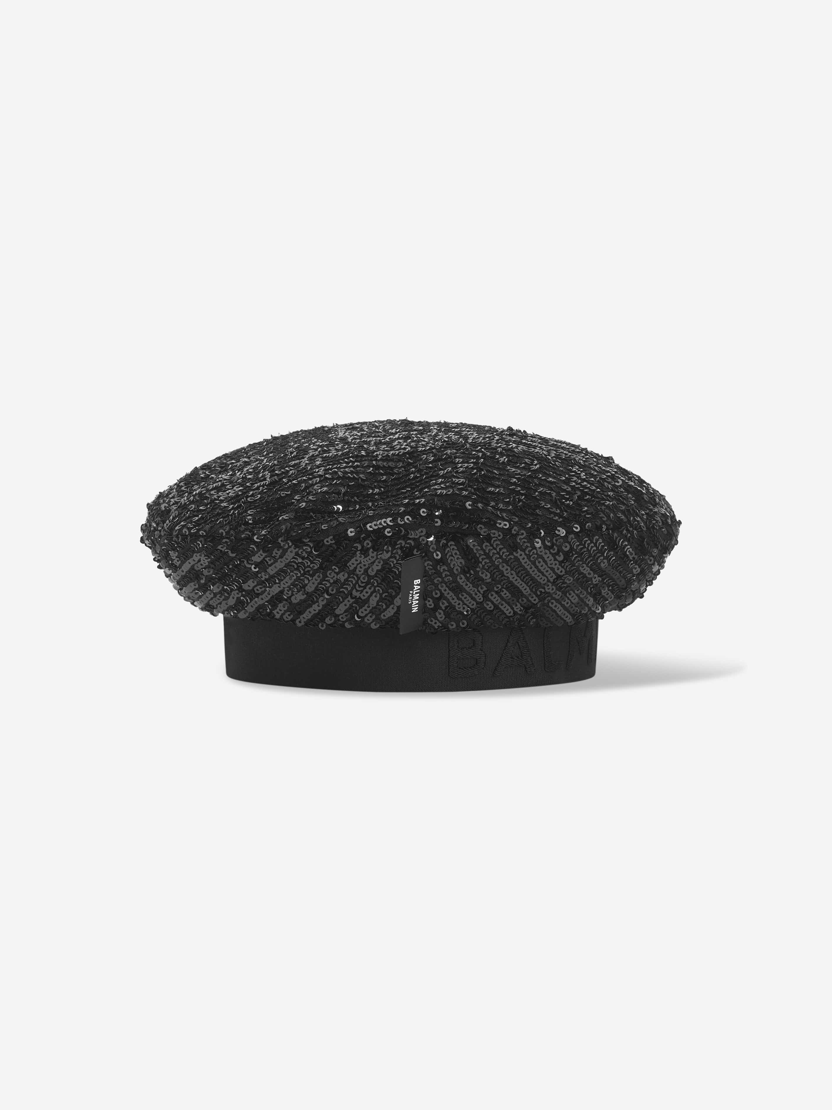 Balmain Girls Beret in Black