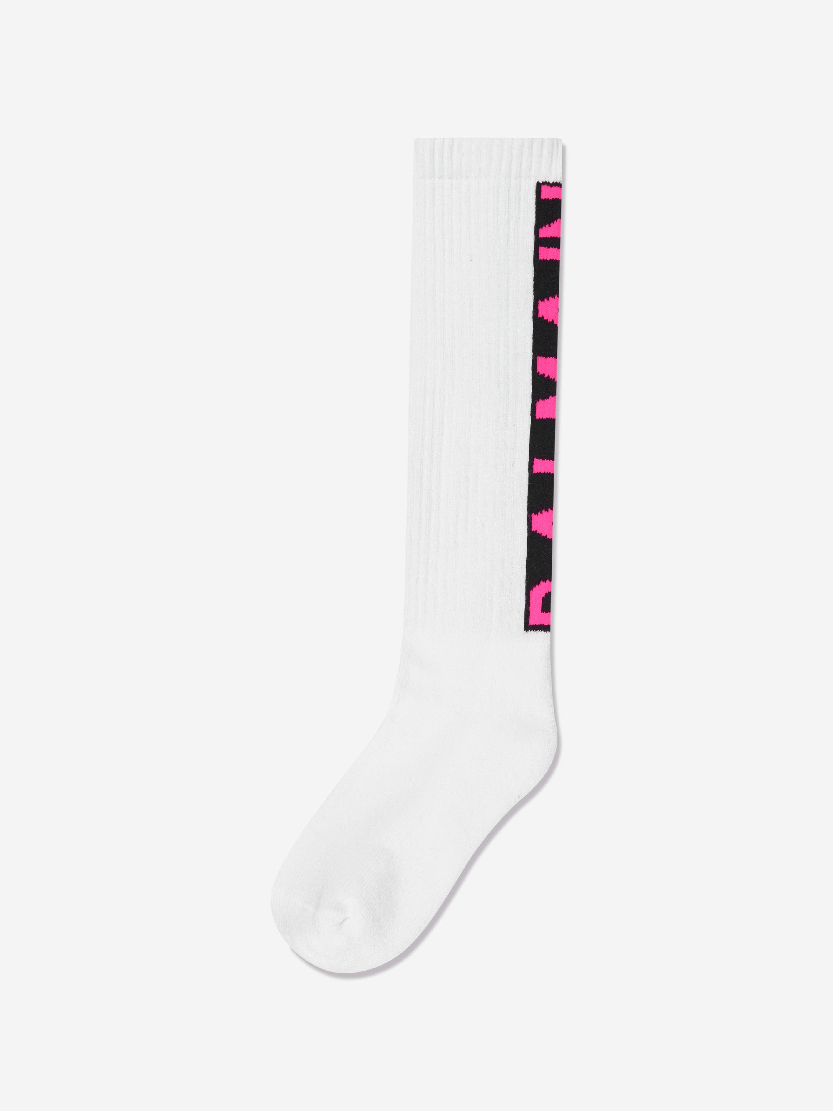 Balmain Boys Logo Socks in White