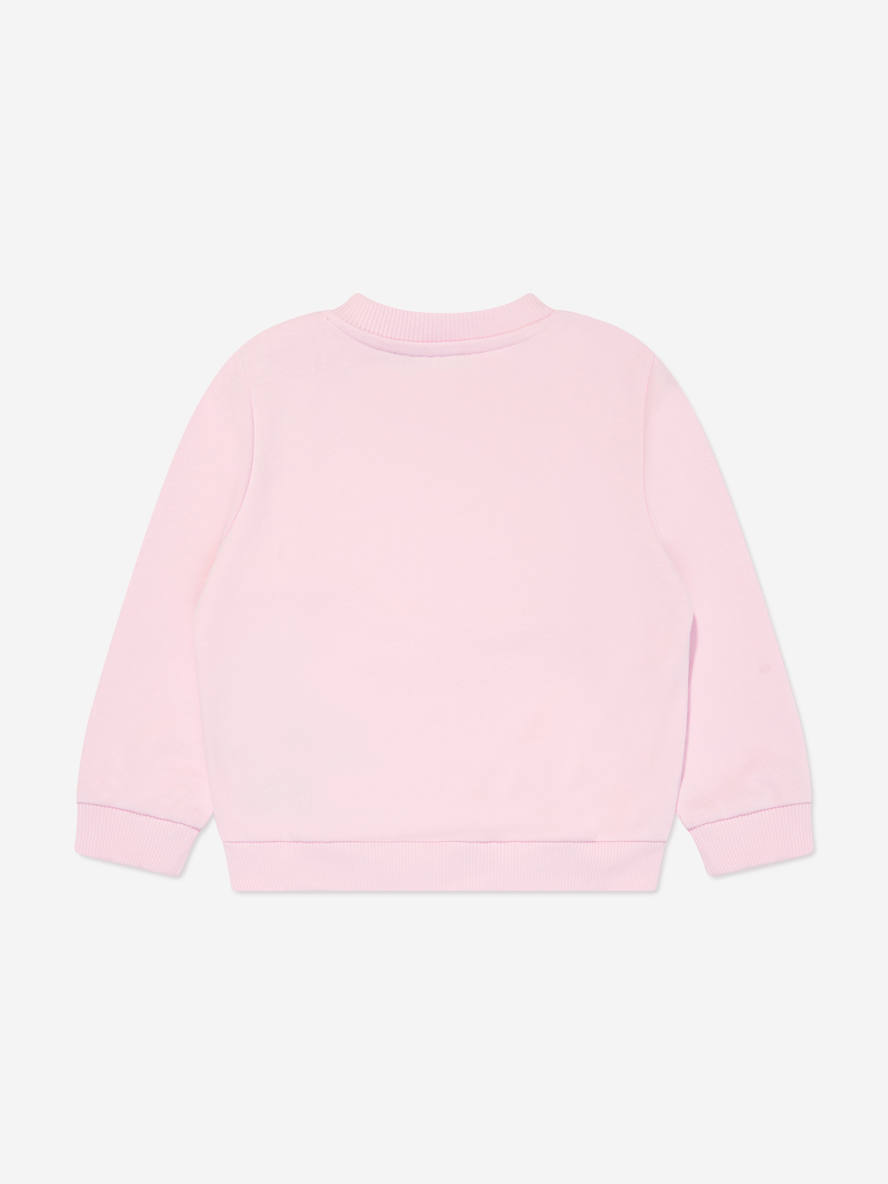 Balmain Girls Logo Sweatshirt in Pink