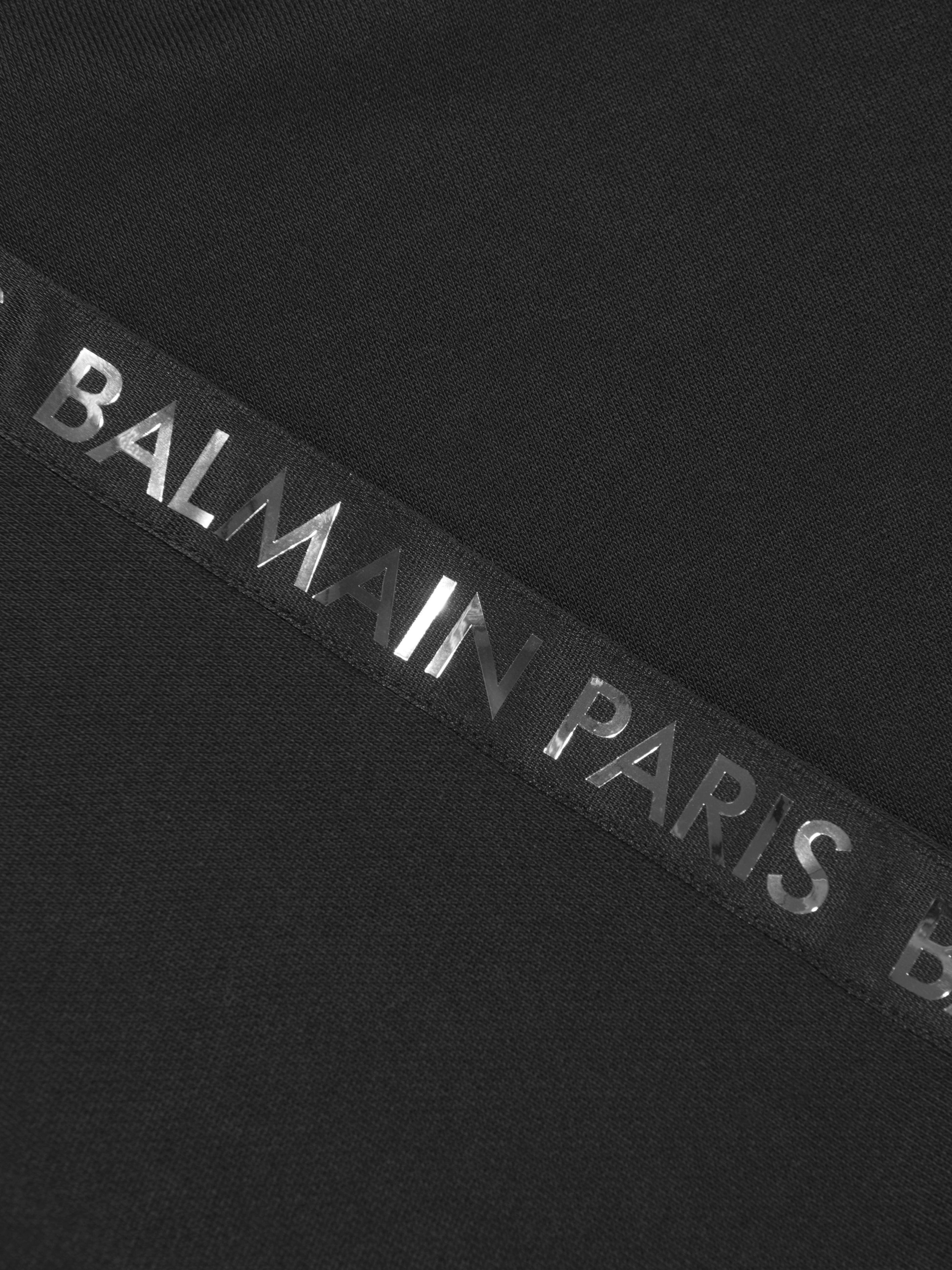 Balmain Boys Logo Sweatshirt in Black