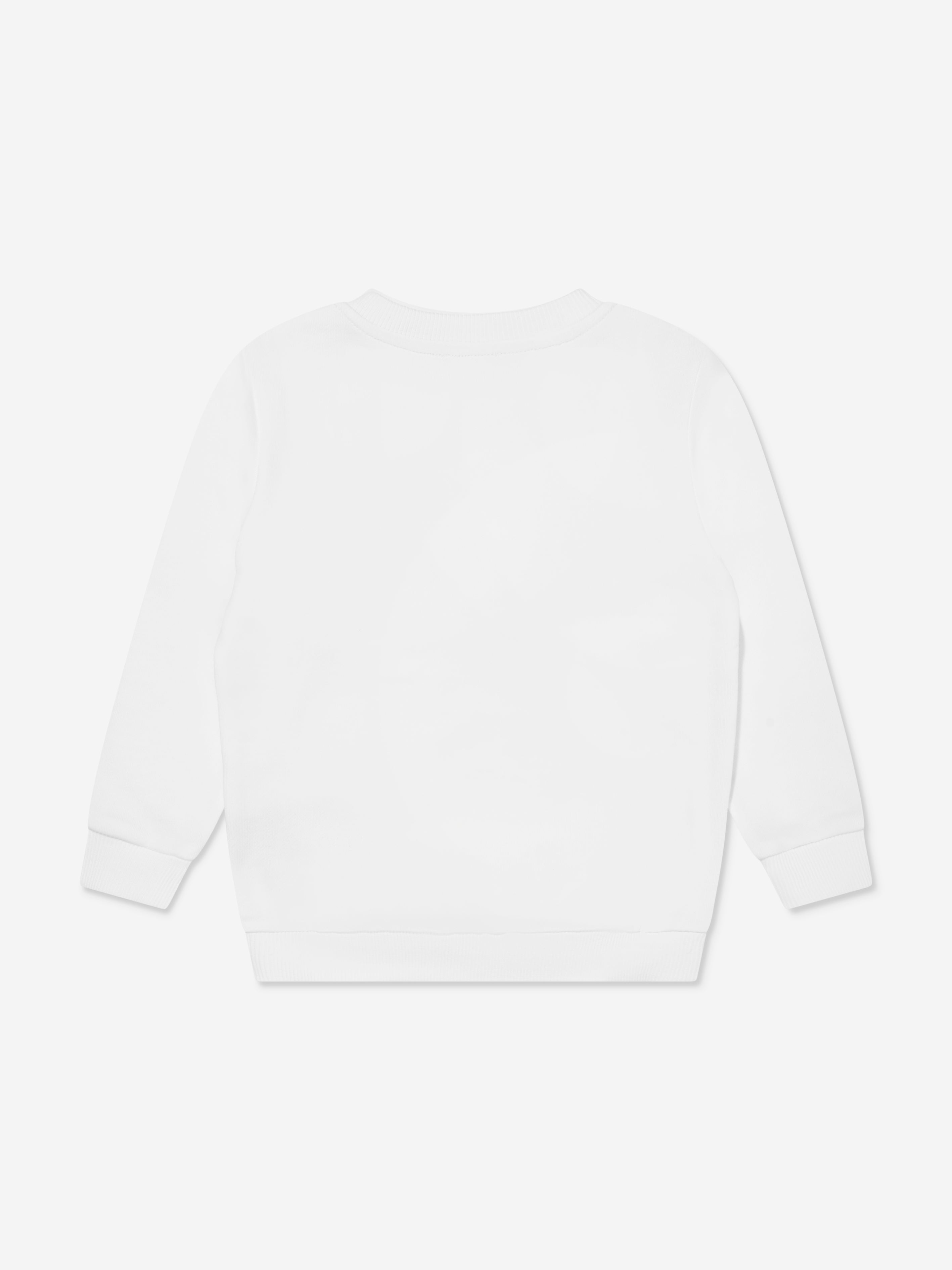 Balmain Boys Logo Sweatshirt in White