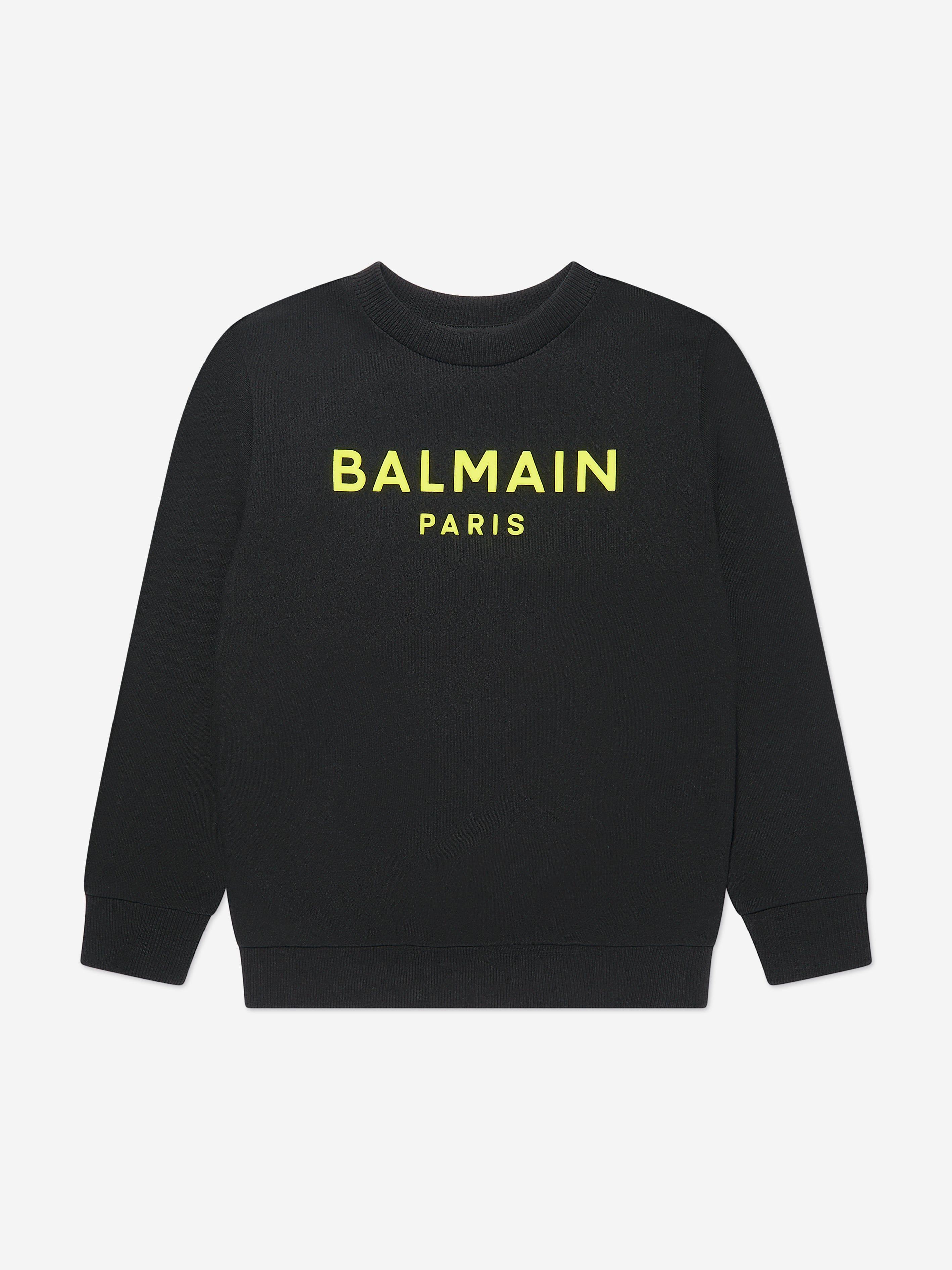 Balmain Boys Logo Sweatshirt in Black