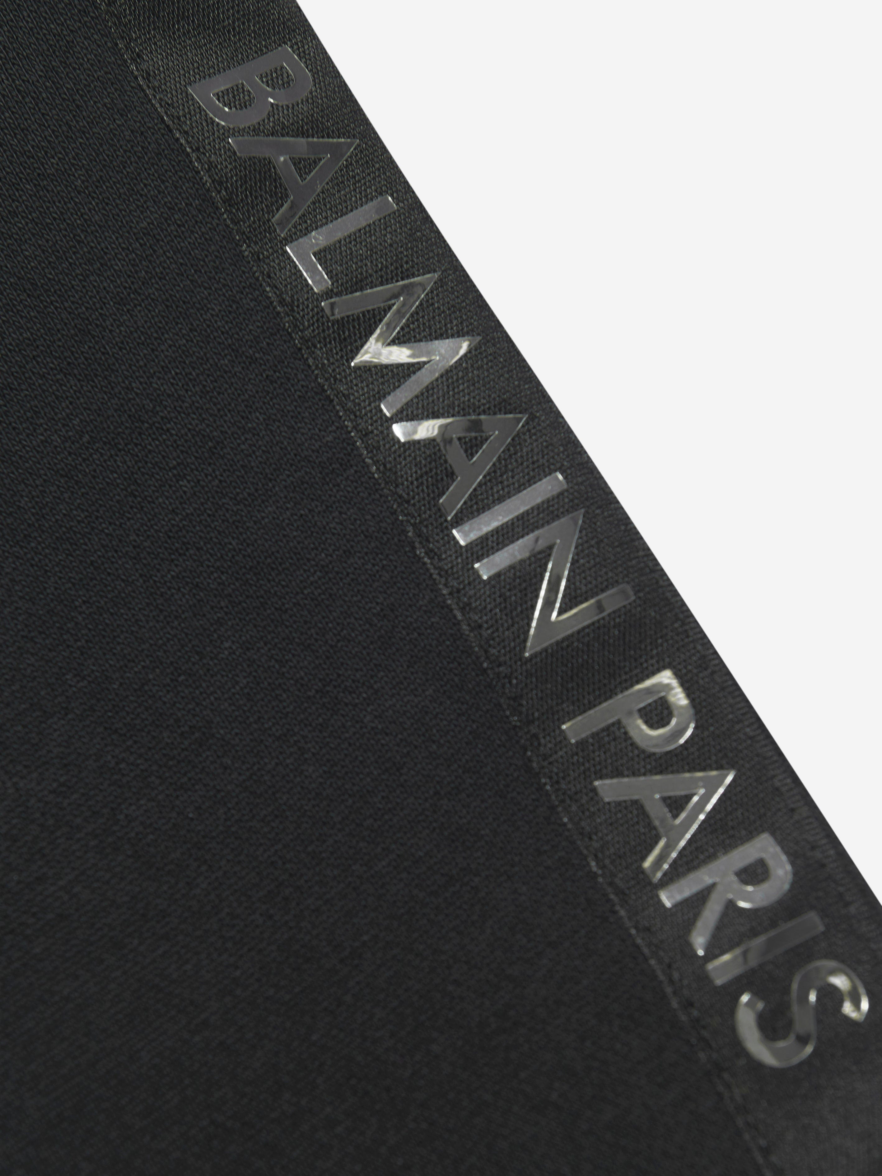 Balmain Boys Logo Joggers in Black