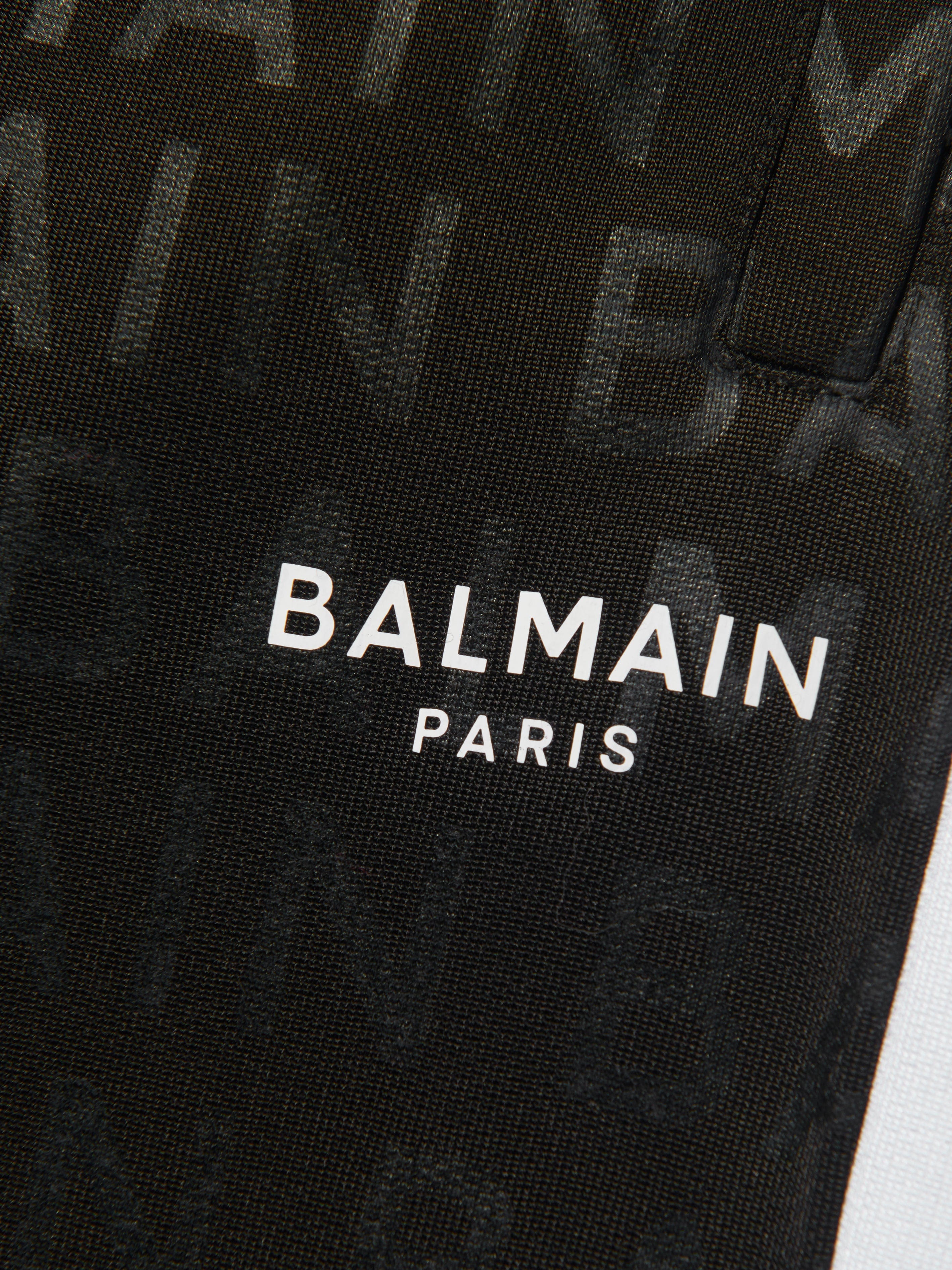 Balmain Boys Logo Joggers in Black