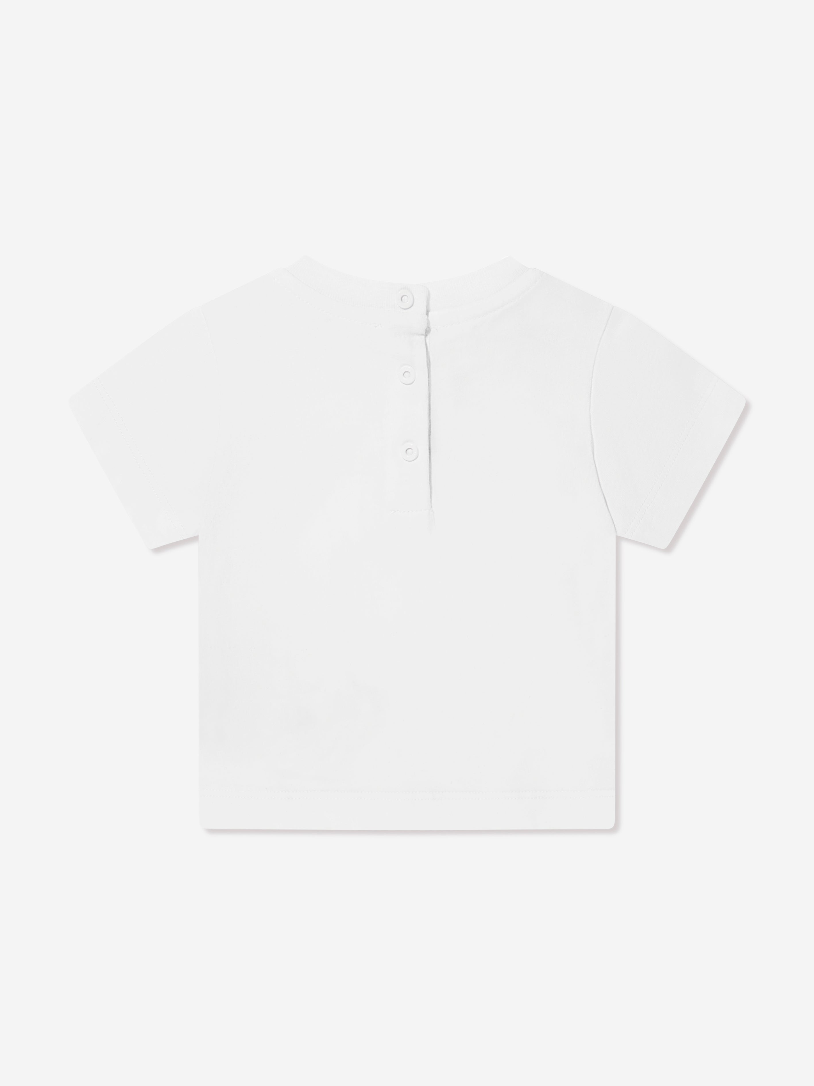 Balmain Baby Boys Logo T-Shirt in White