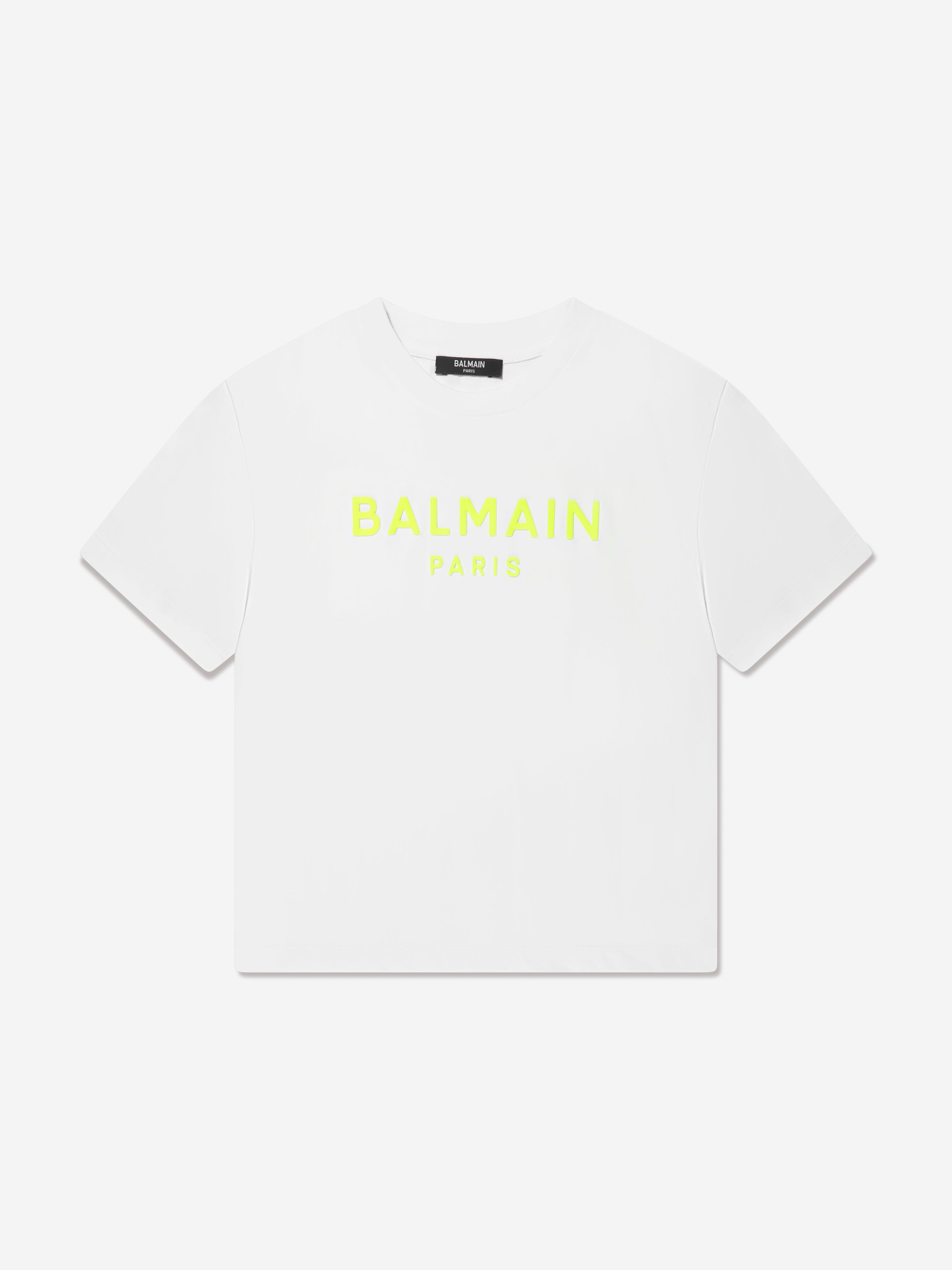 Balmain Boys Logo T-Shirt in White