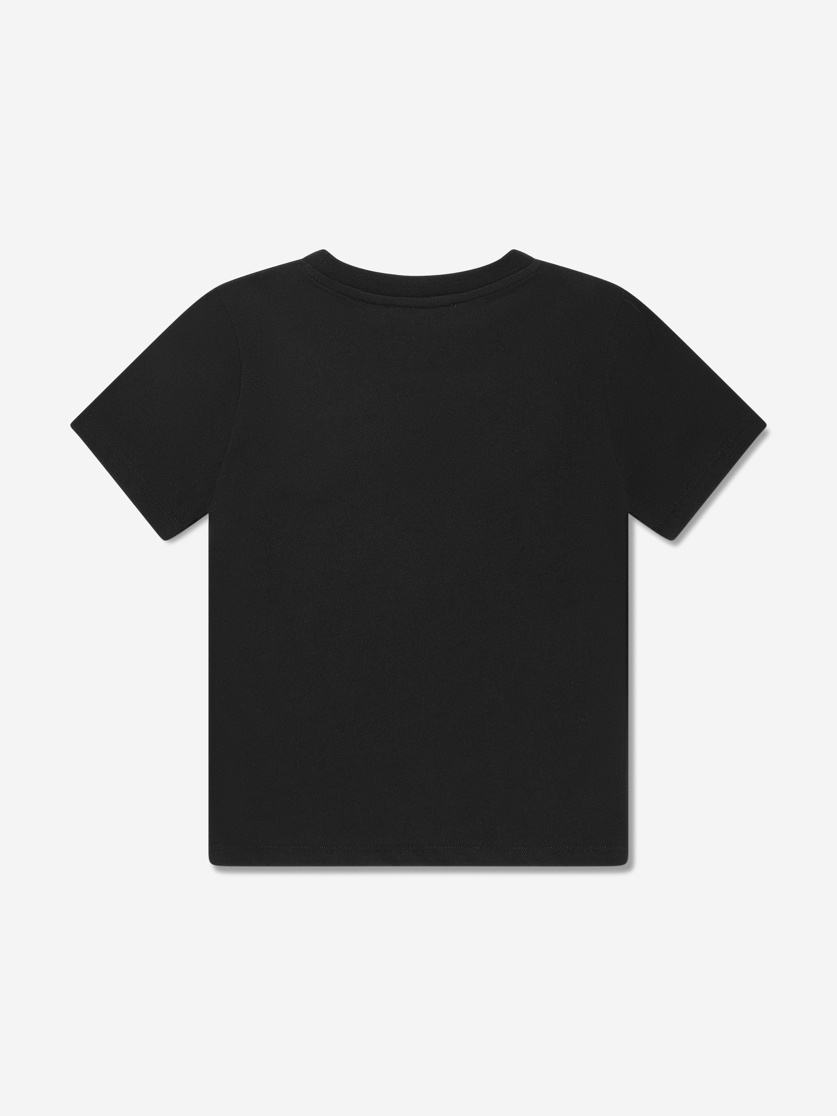 Balmain Boys Logo T-Shirt in Black