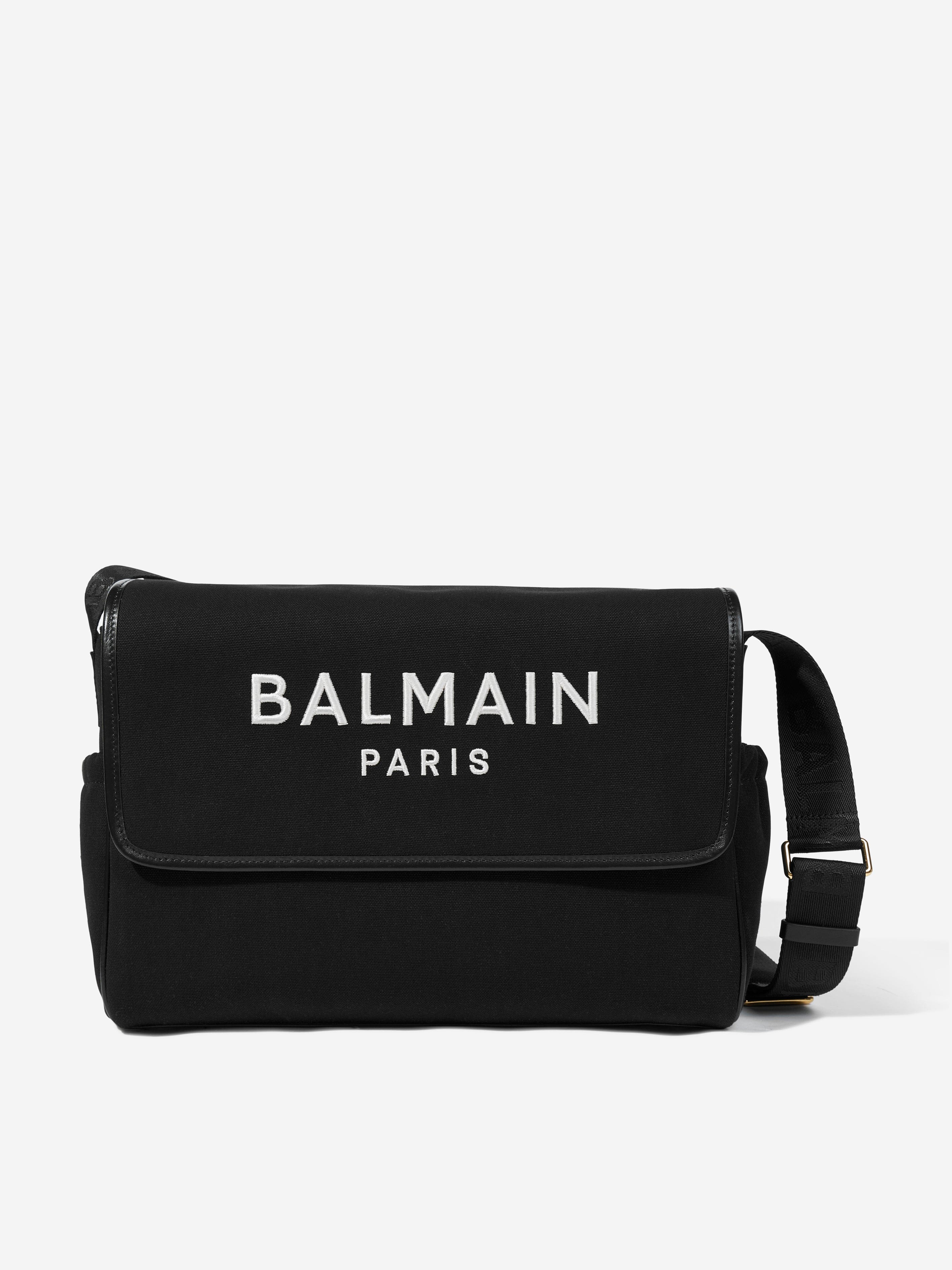 Balmain Baby Logo Changing Black in Black (36cm)