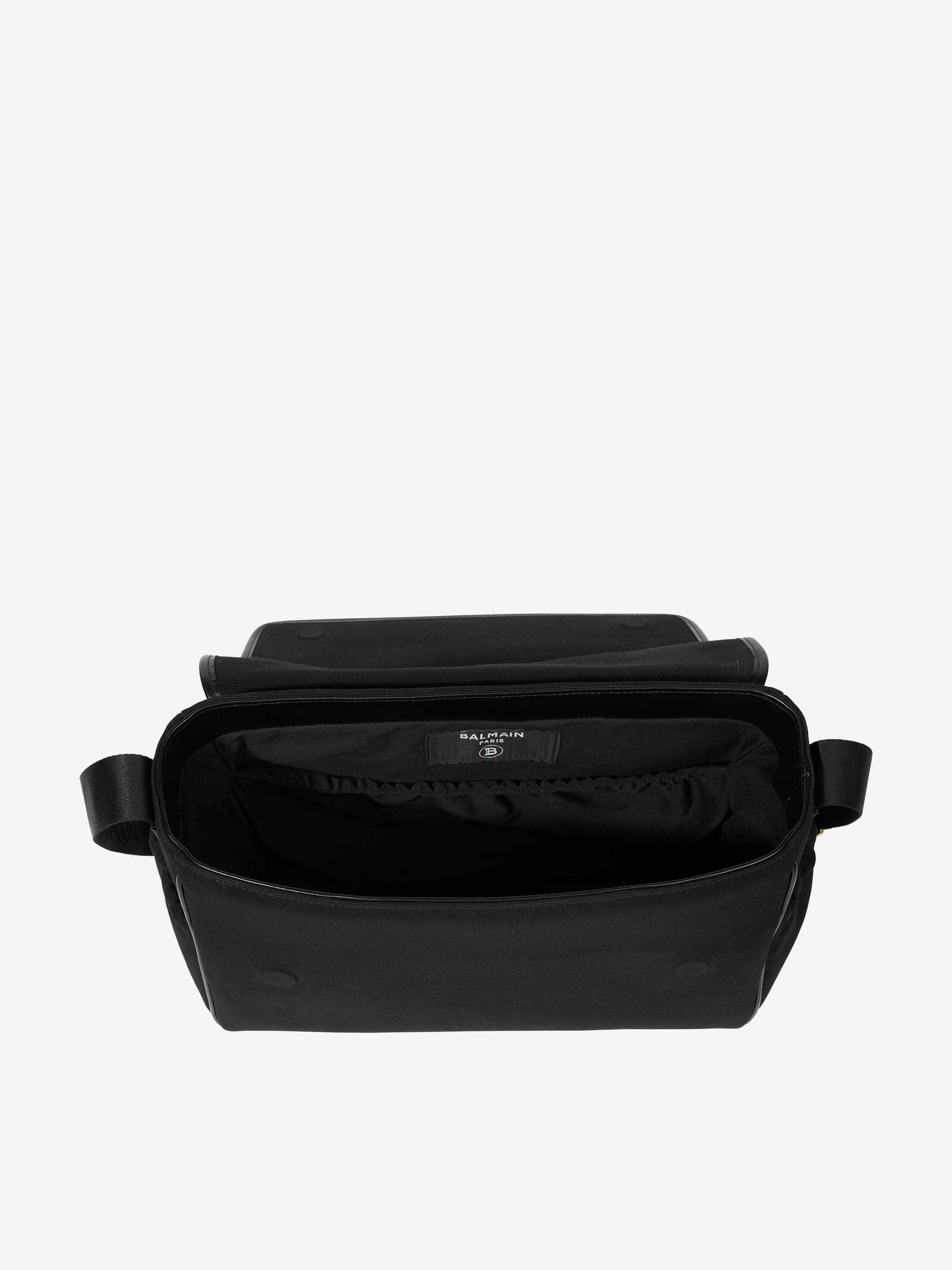 Balmain Baby Logo Changing Black in Black (36cm)