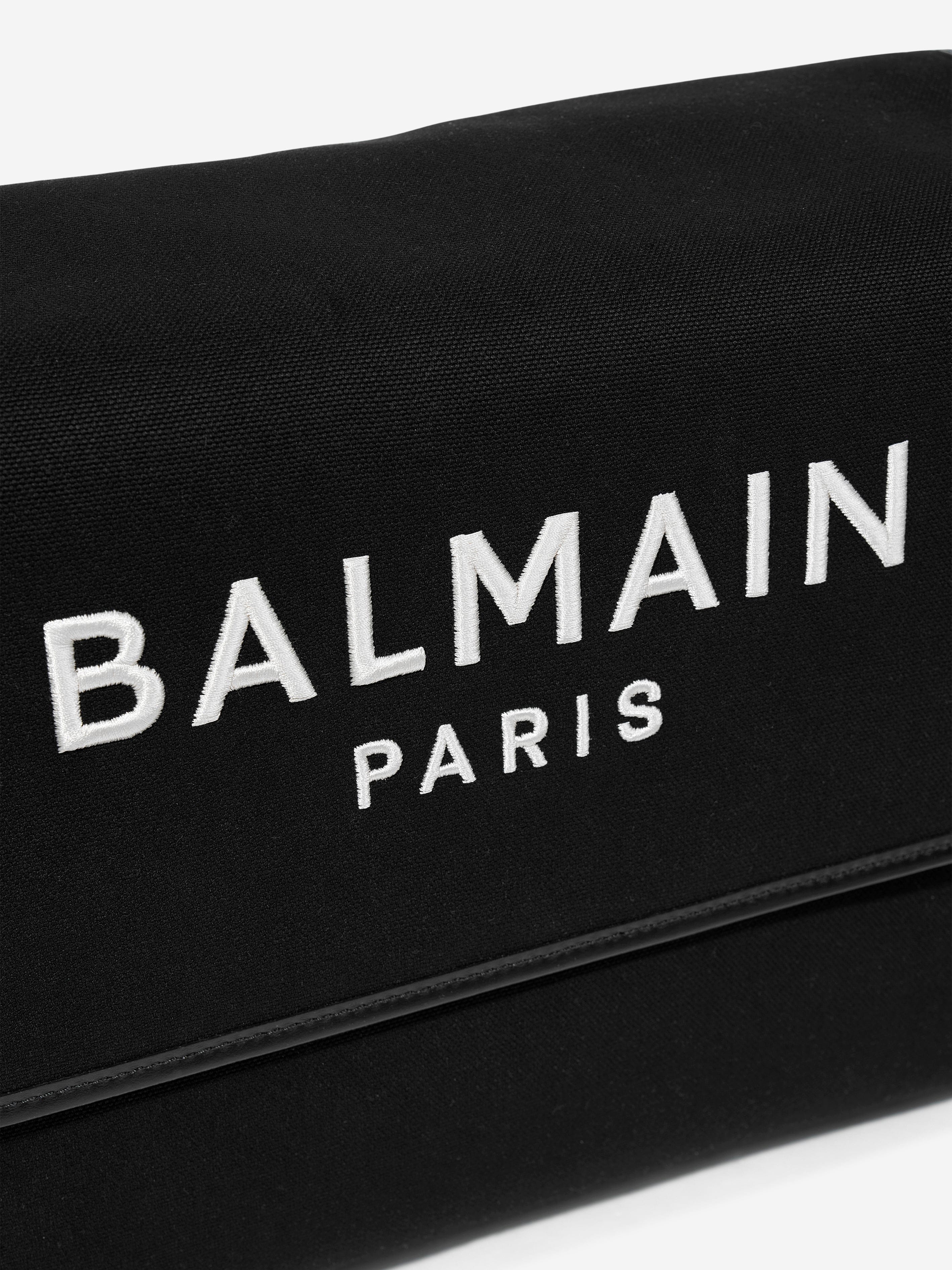 Balmain Baby Logo Changing Black in Black (36cm)