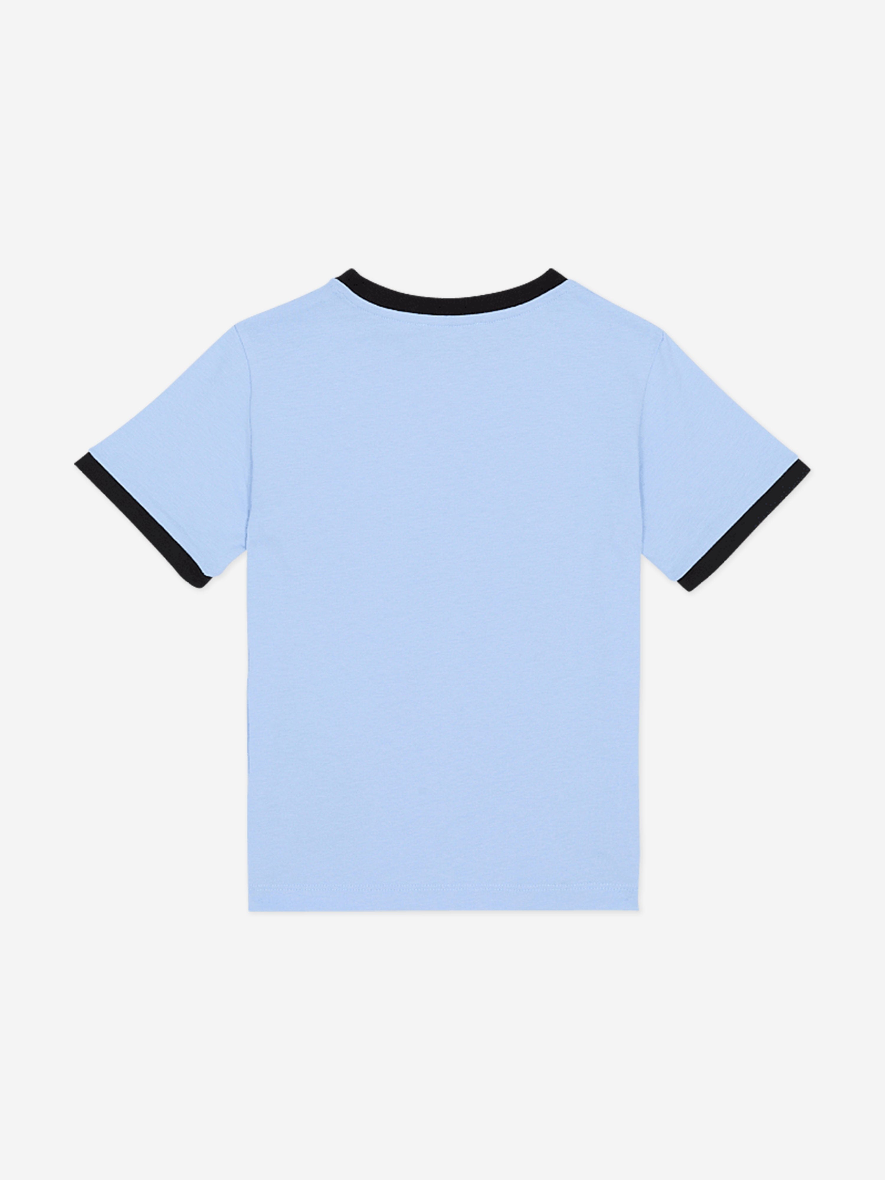 Balmain Boys Logo T-Shirt in Blue
