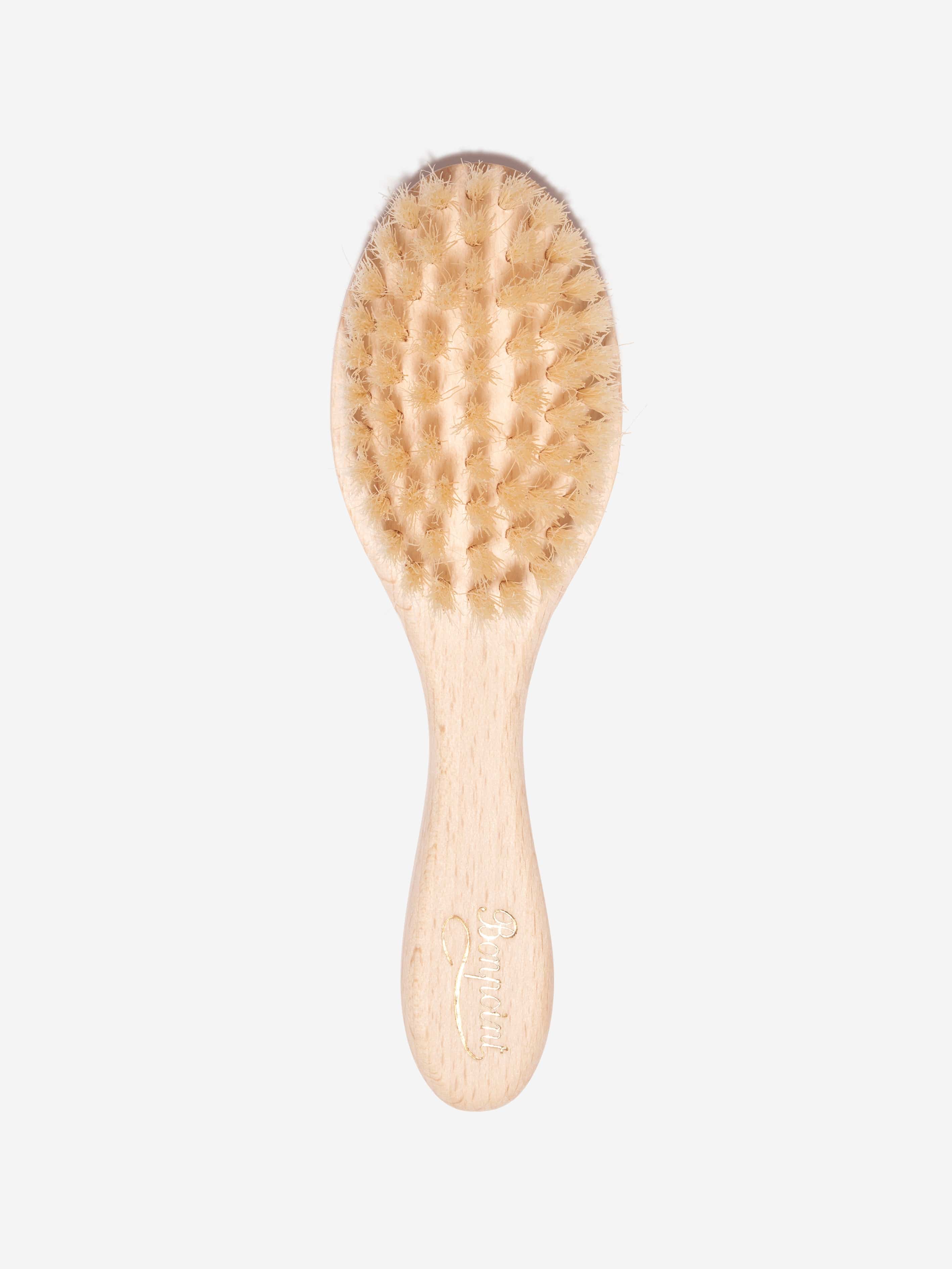 Bonpoint Baby Wooden Hairbrush in Beige