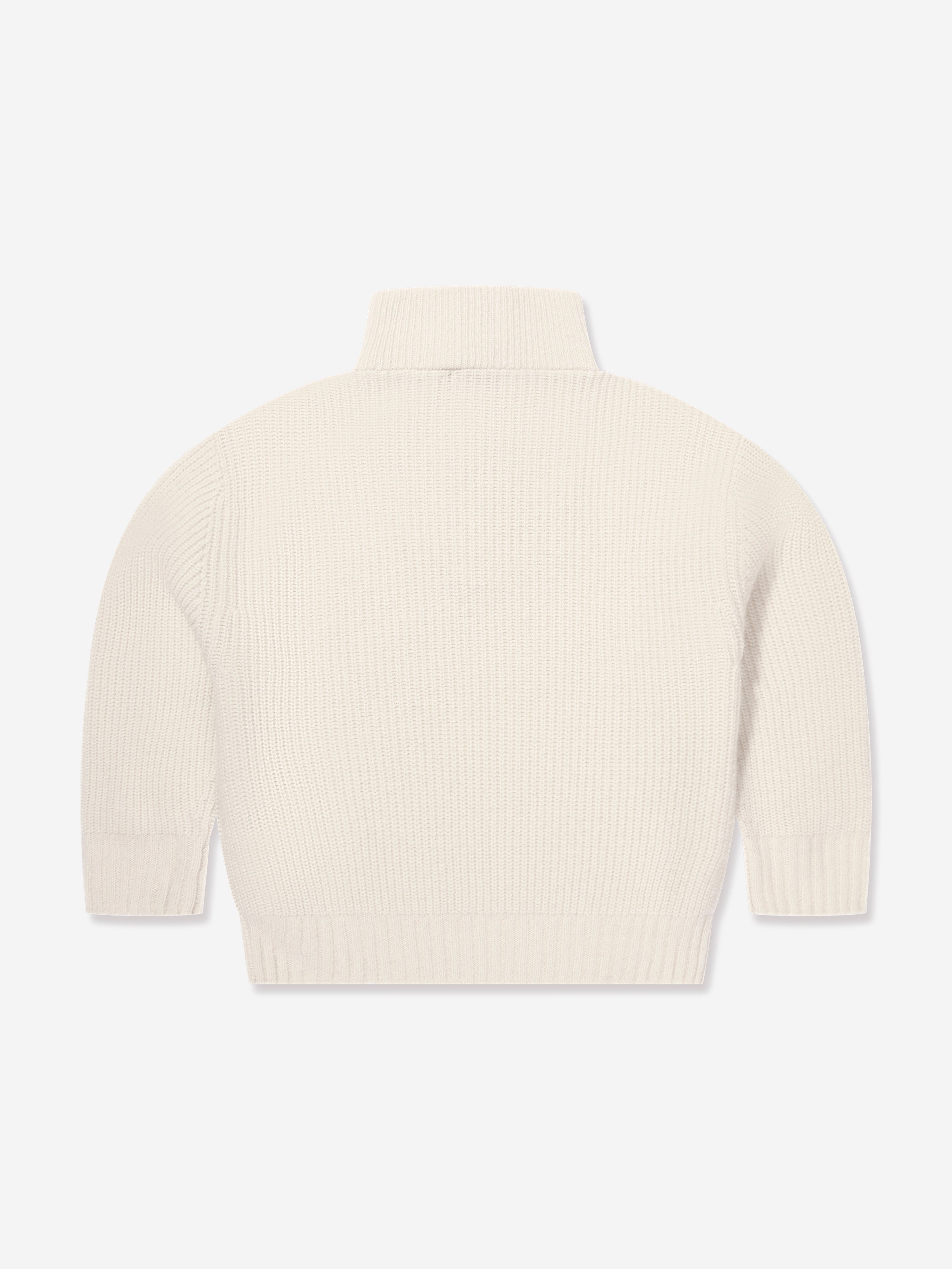 Bonpoint Kids Baldo Wool Jumper in Ivory