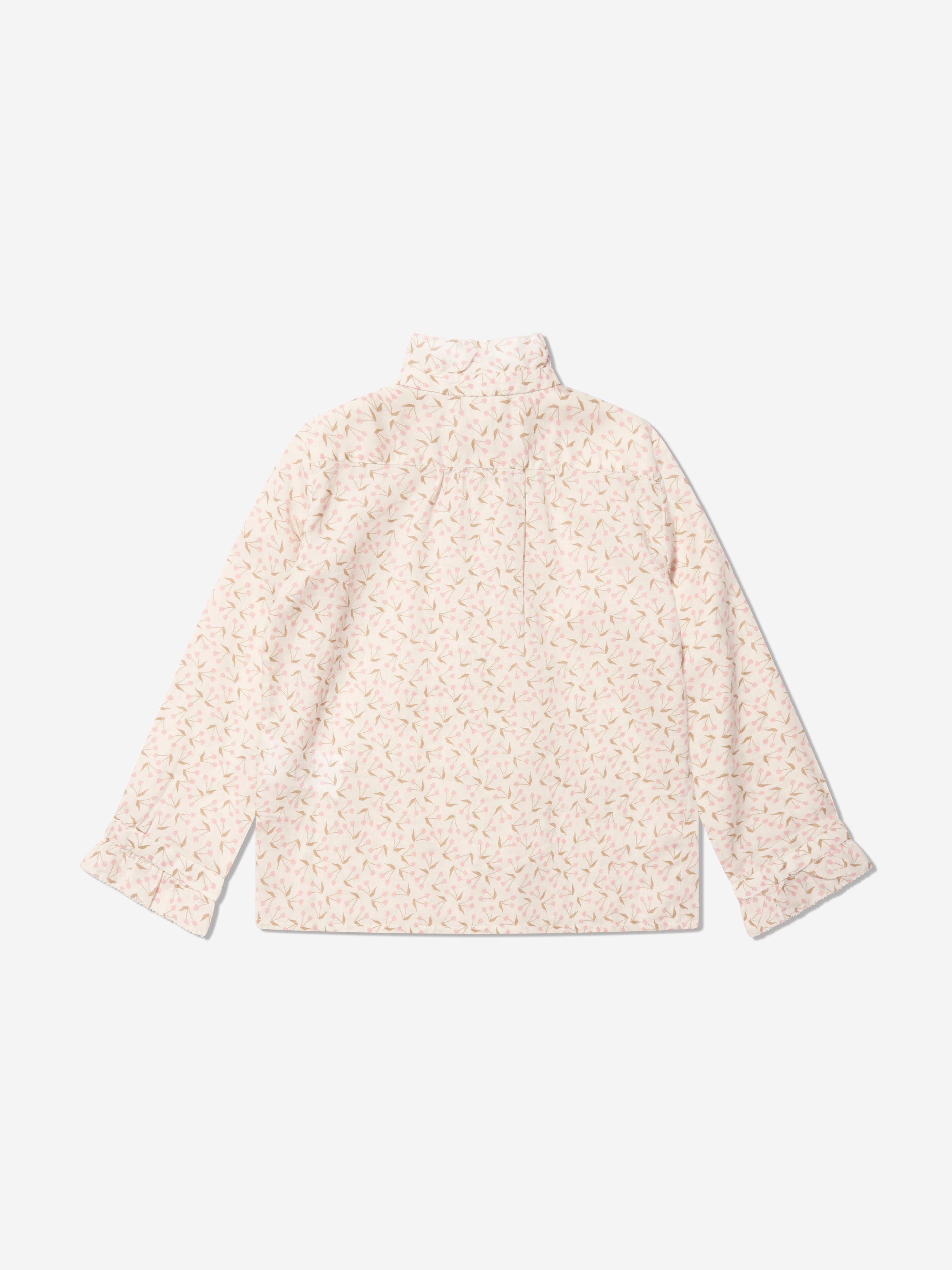 Bonpoint Girls Bree Blouse in Pink