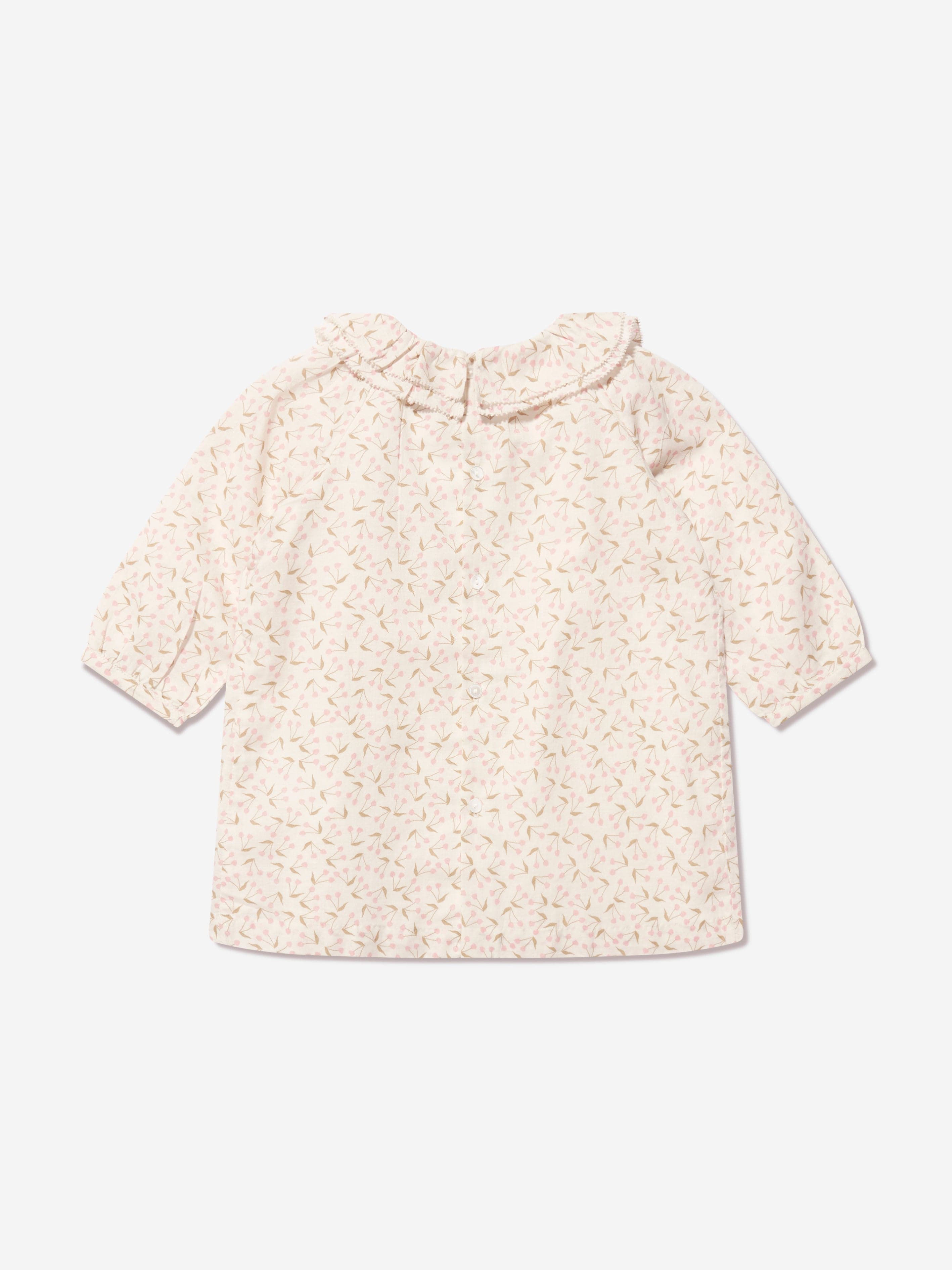 Bonpoint Baby Girls Flavili Dress in Pink