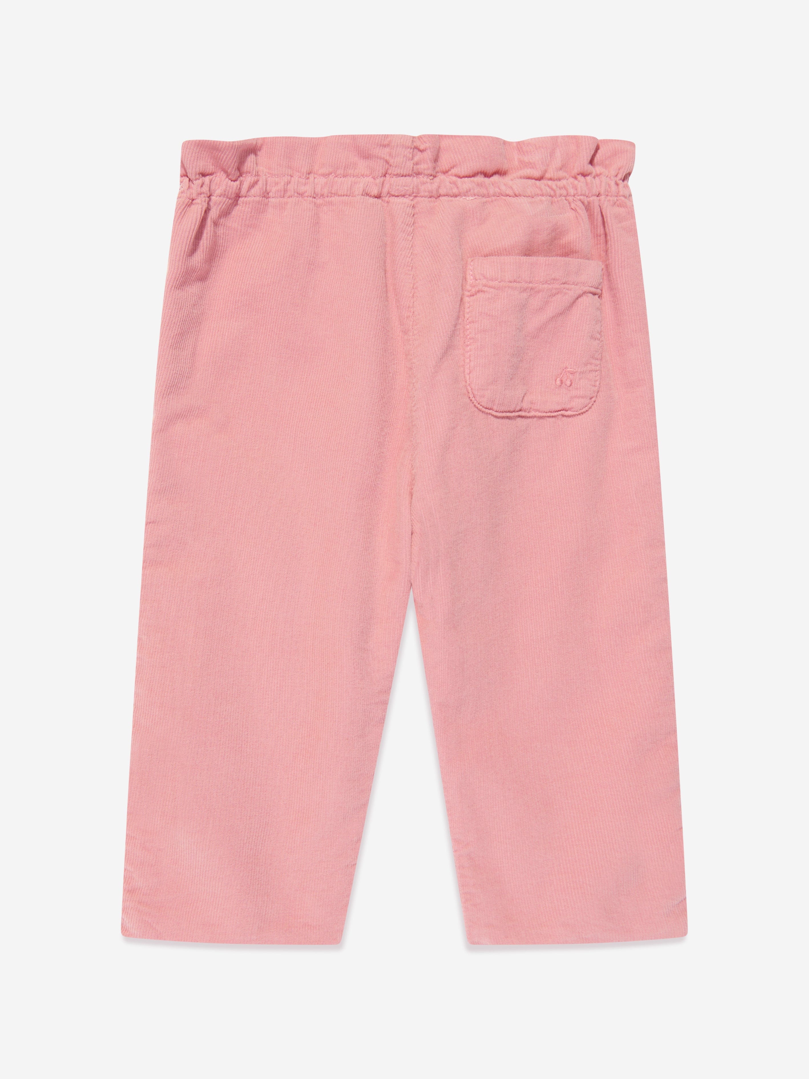 Bonpoint Baby Girls Tweety Trousers in Pink