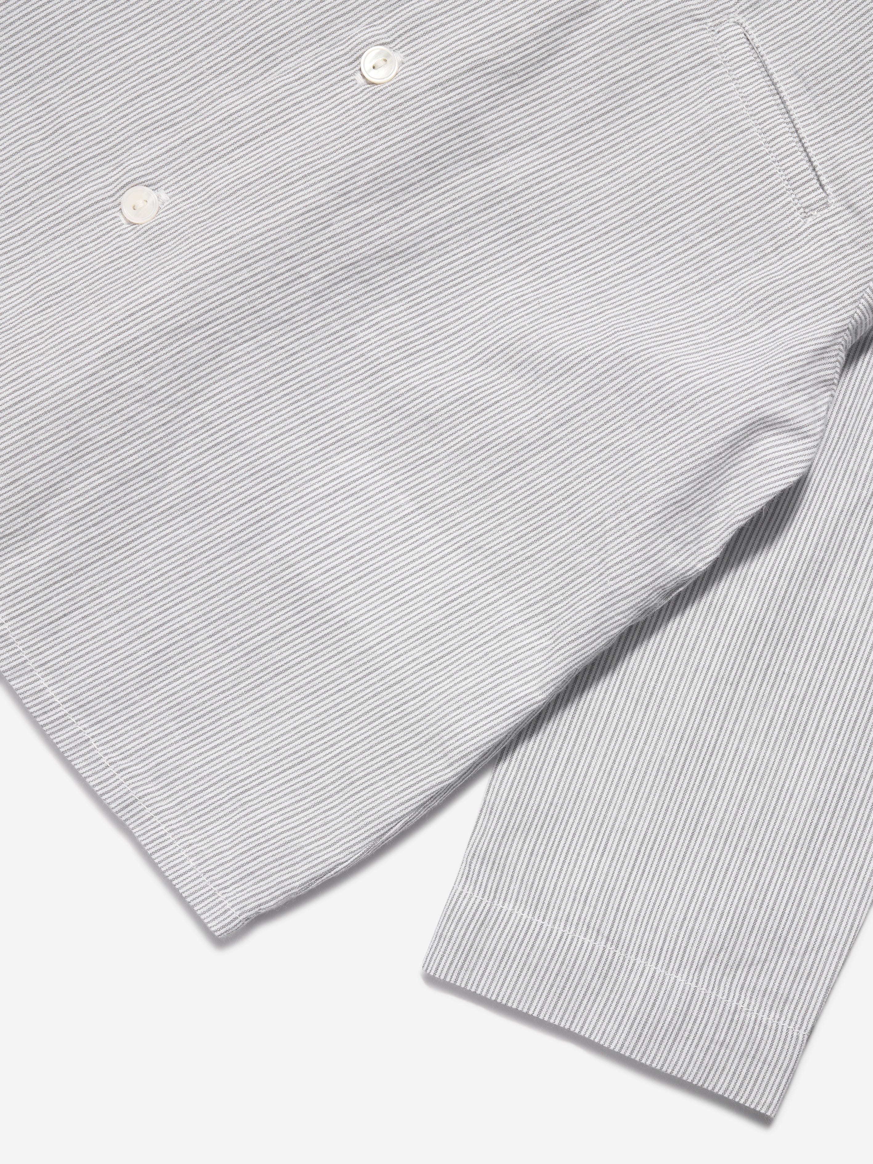 Bonpoint Baby Boys Boubou Shirt in Grey