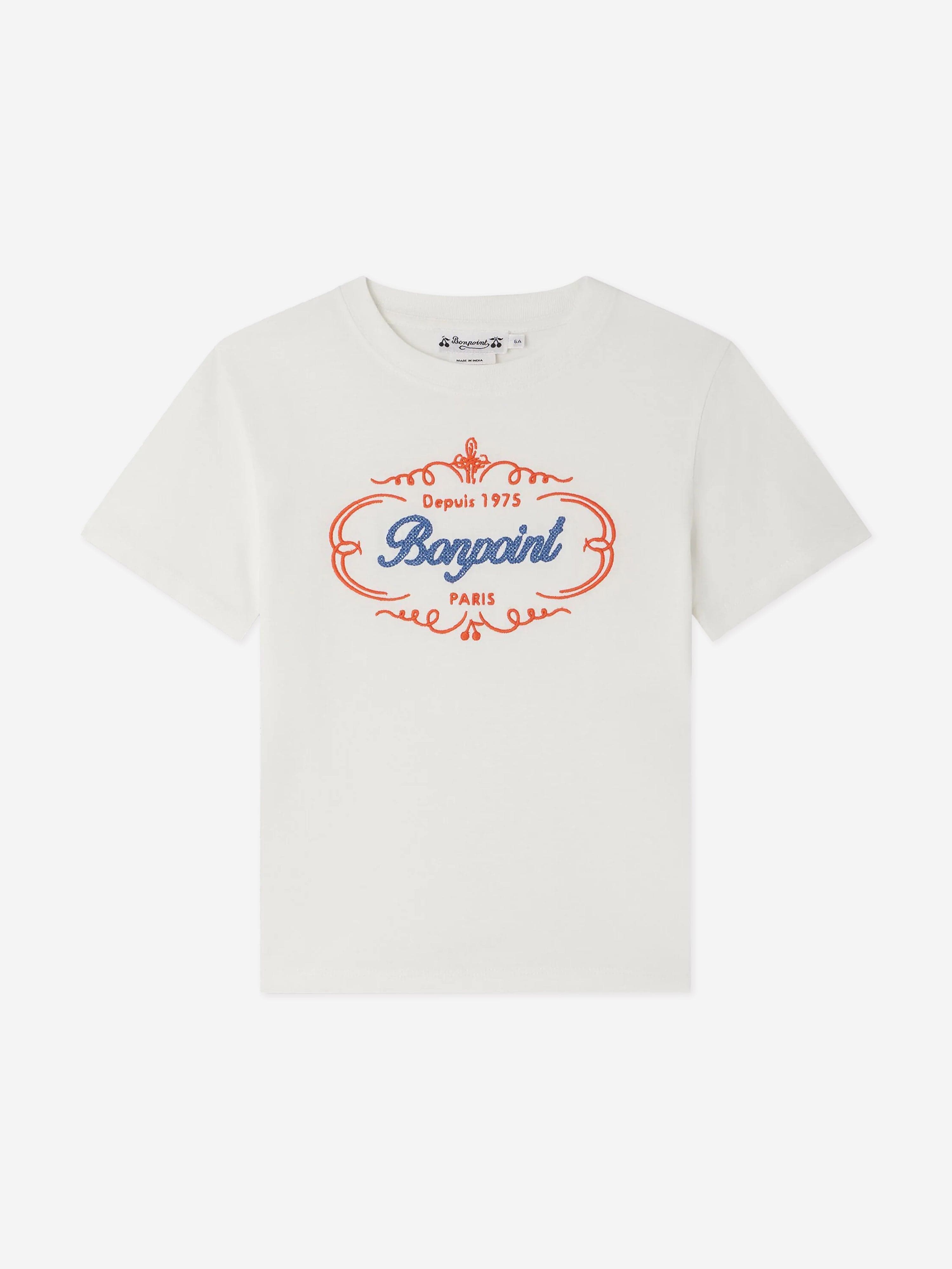 Bonpoint Boys Thibald T-Shirt in White