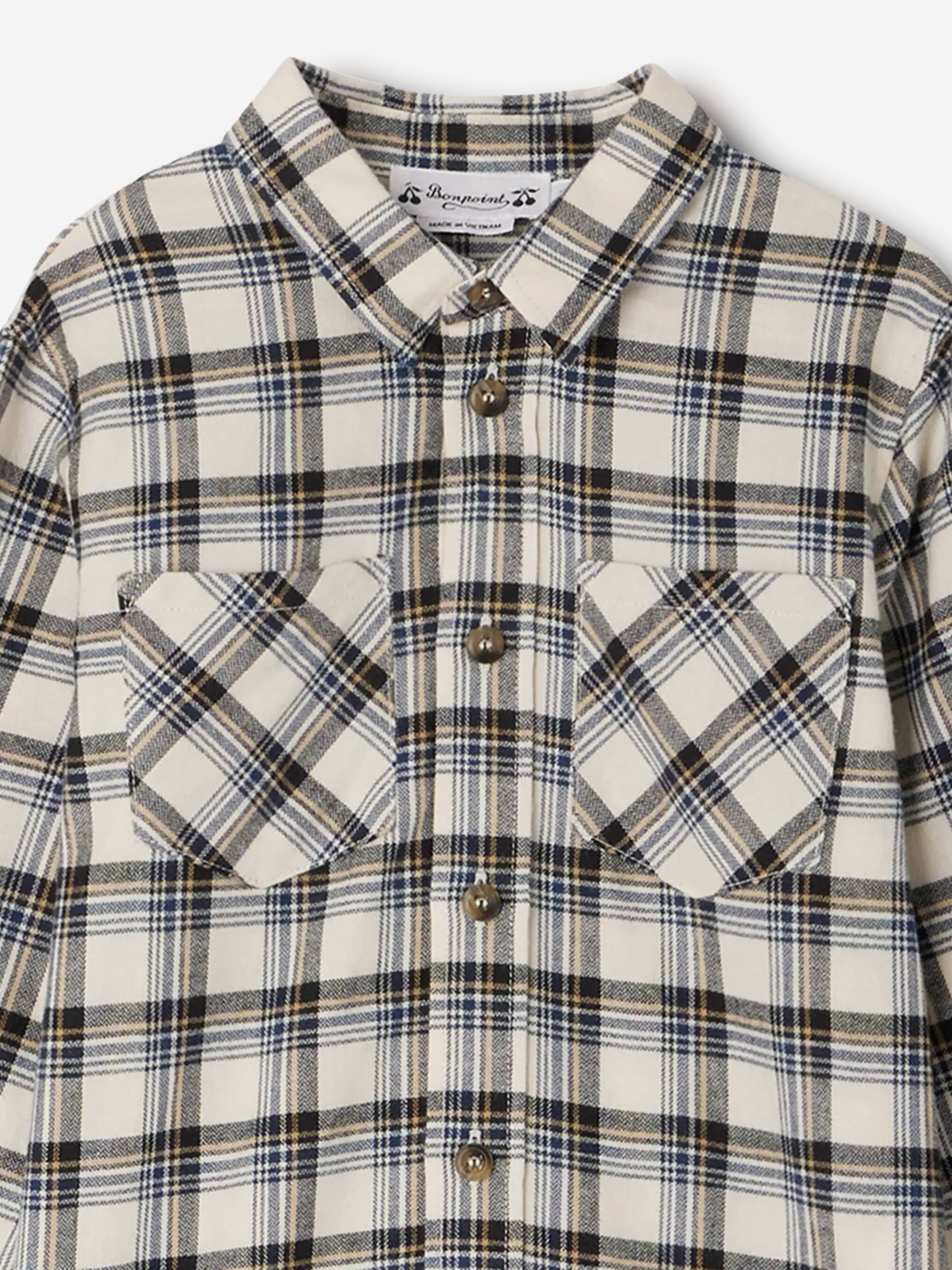 Bonpoint Boys Altman Shirt in Multicolour