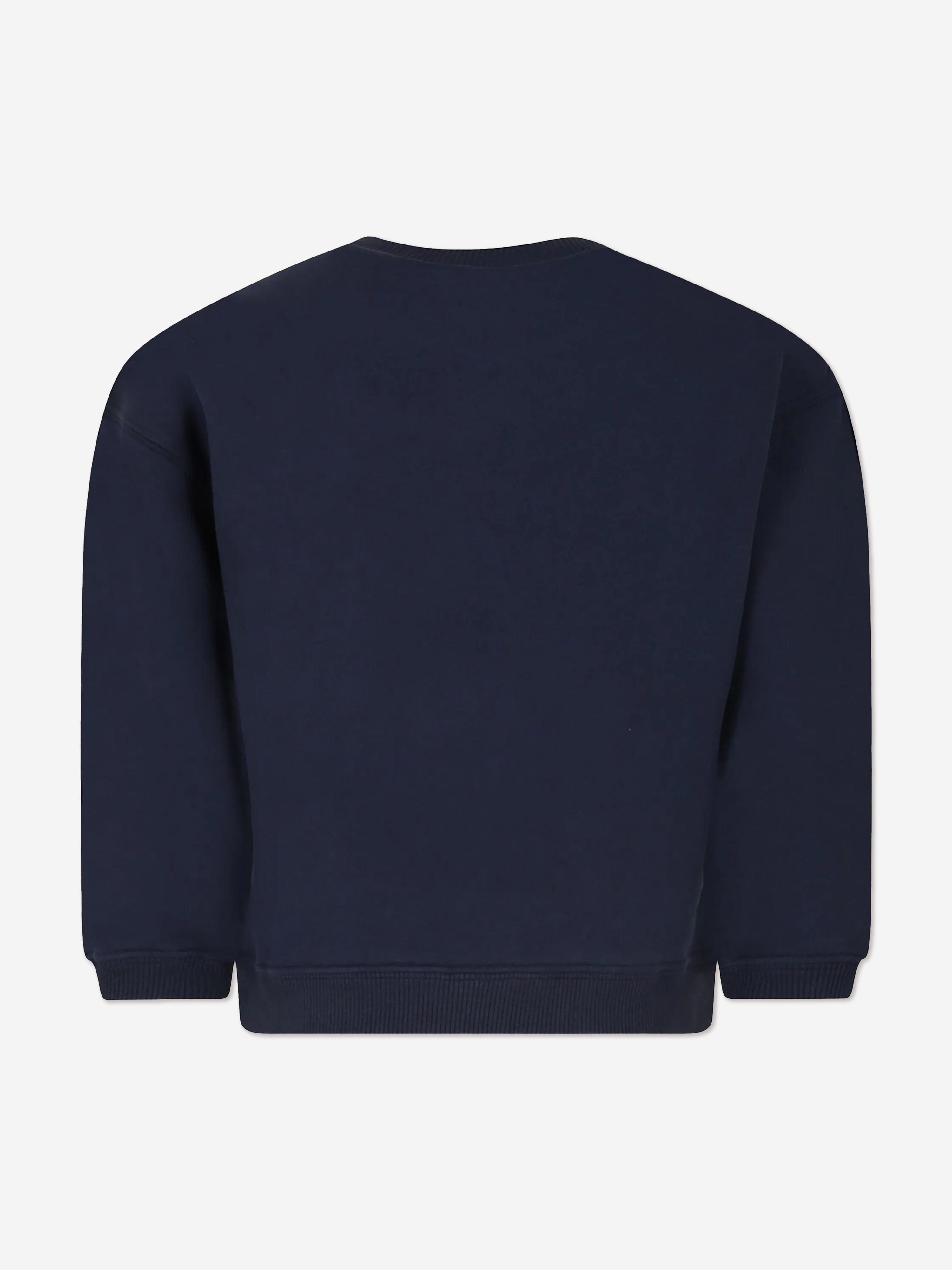 Bonpoint Girls Tayla Sweatshirt in Navy