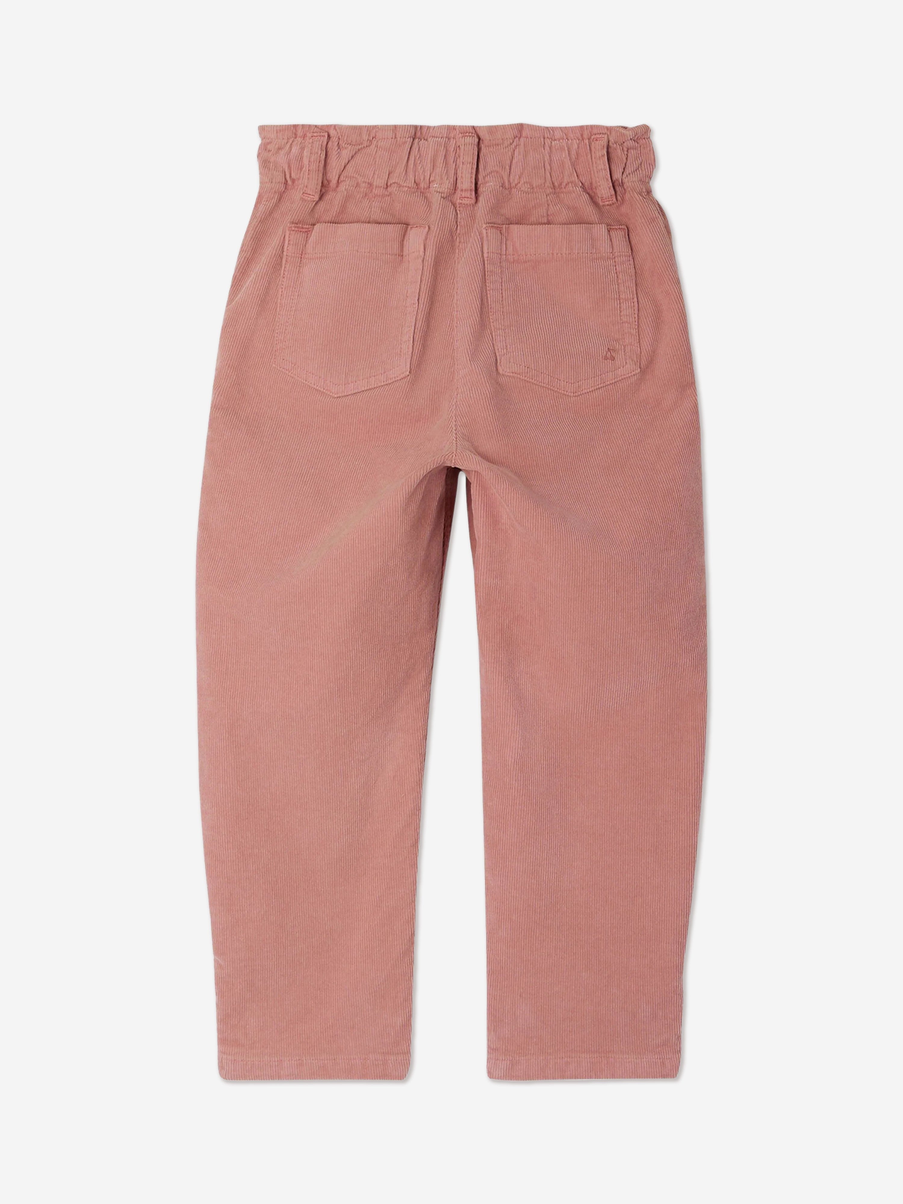 Bonpoint Girls Sonie Trousers in Pink