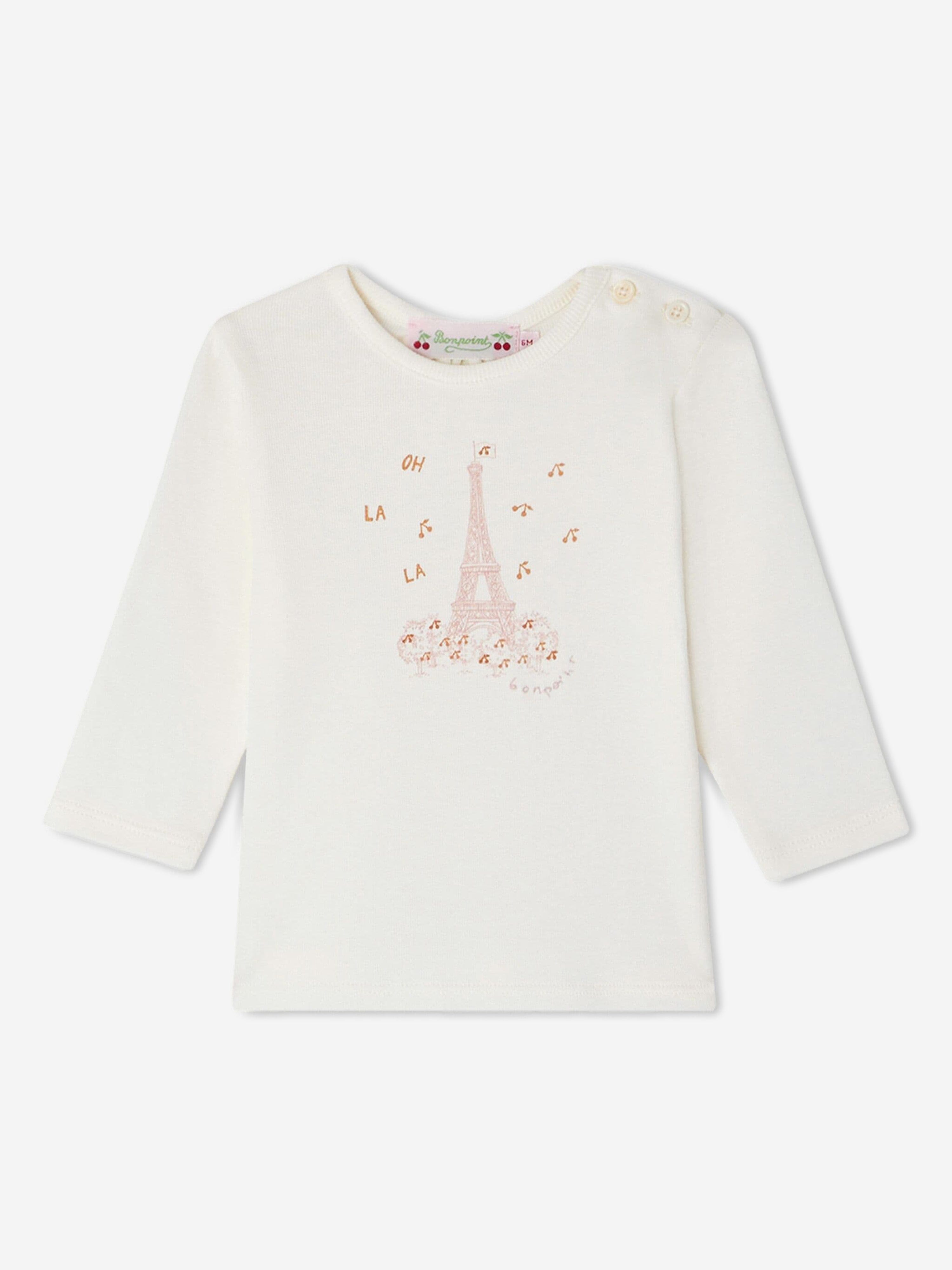 Bonpoint Baby Girls Tahsina T-Shirt in White