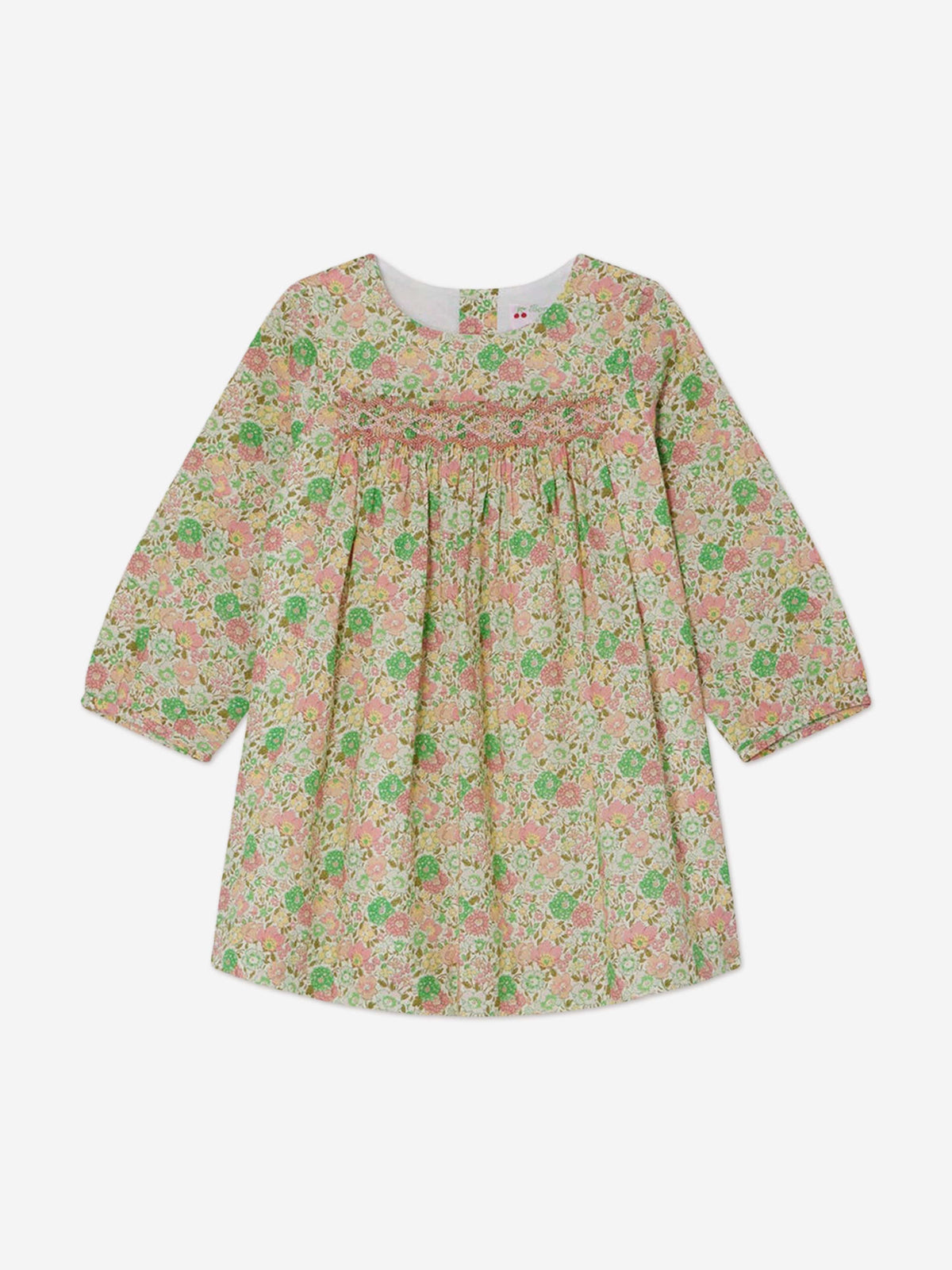 Bonpoint Floral Smocked Felicie Dress