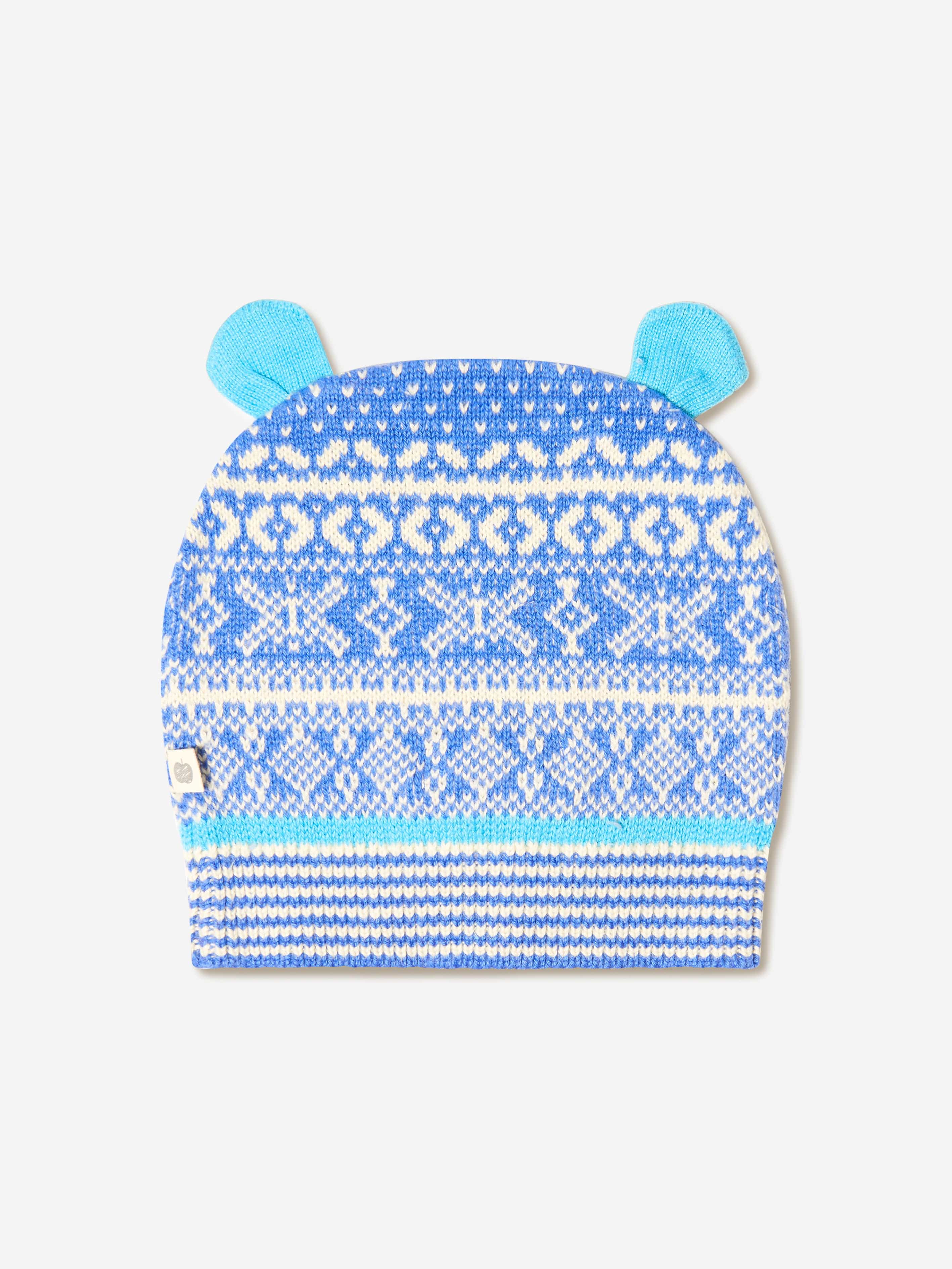 The Bonnie Mob Baby Boys Knitted Hat With Ears