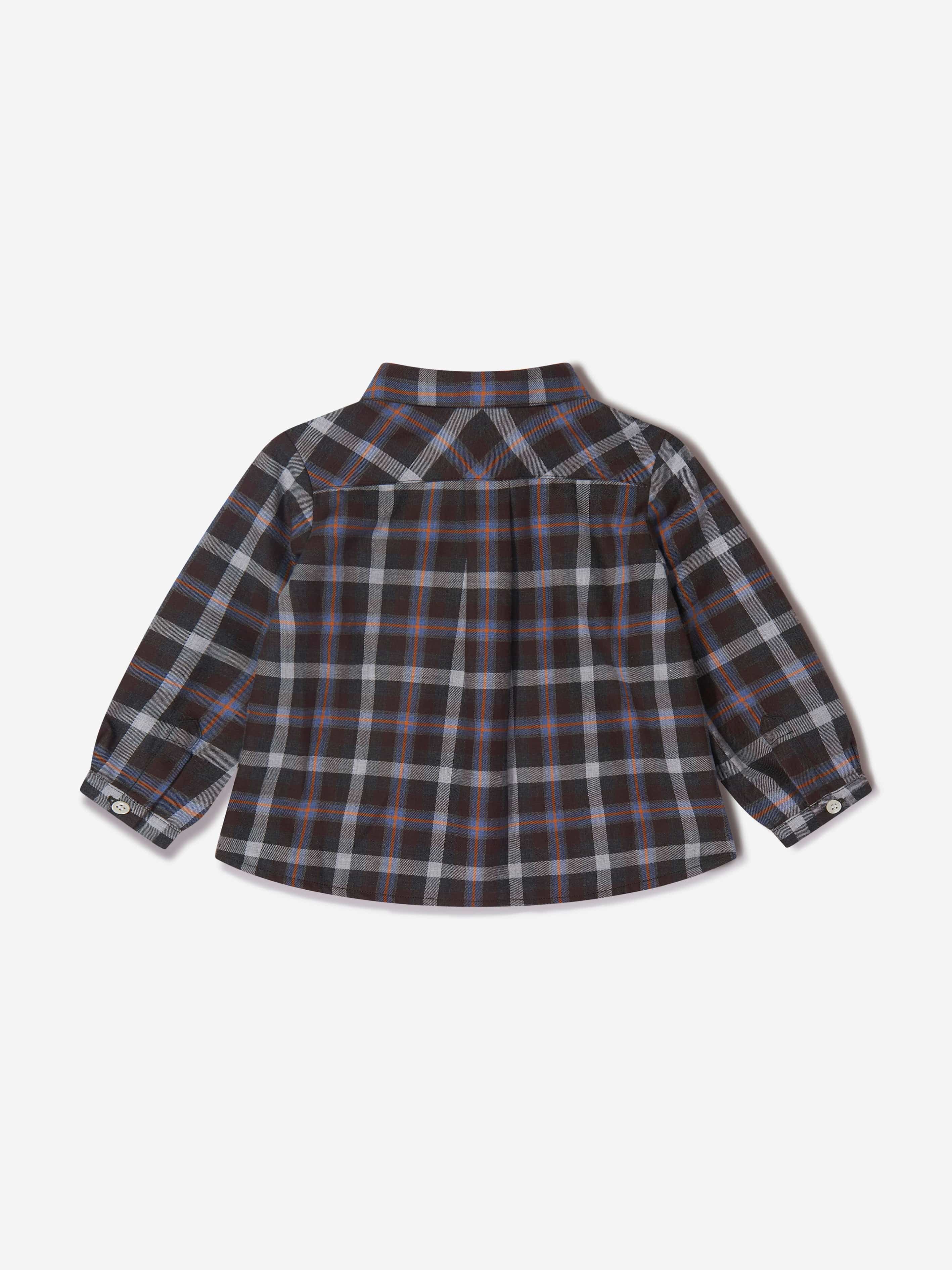 Bonpoint Baby Boys Checked Malo Shirt