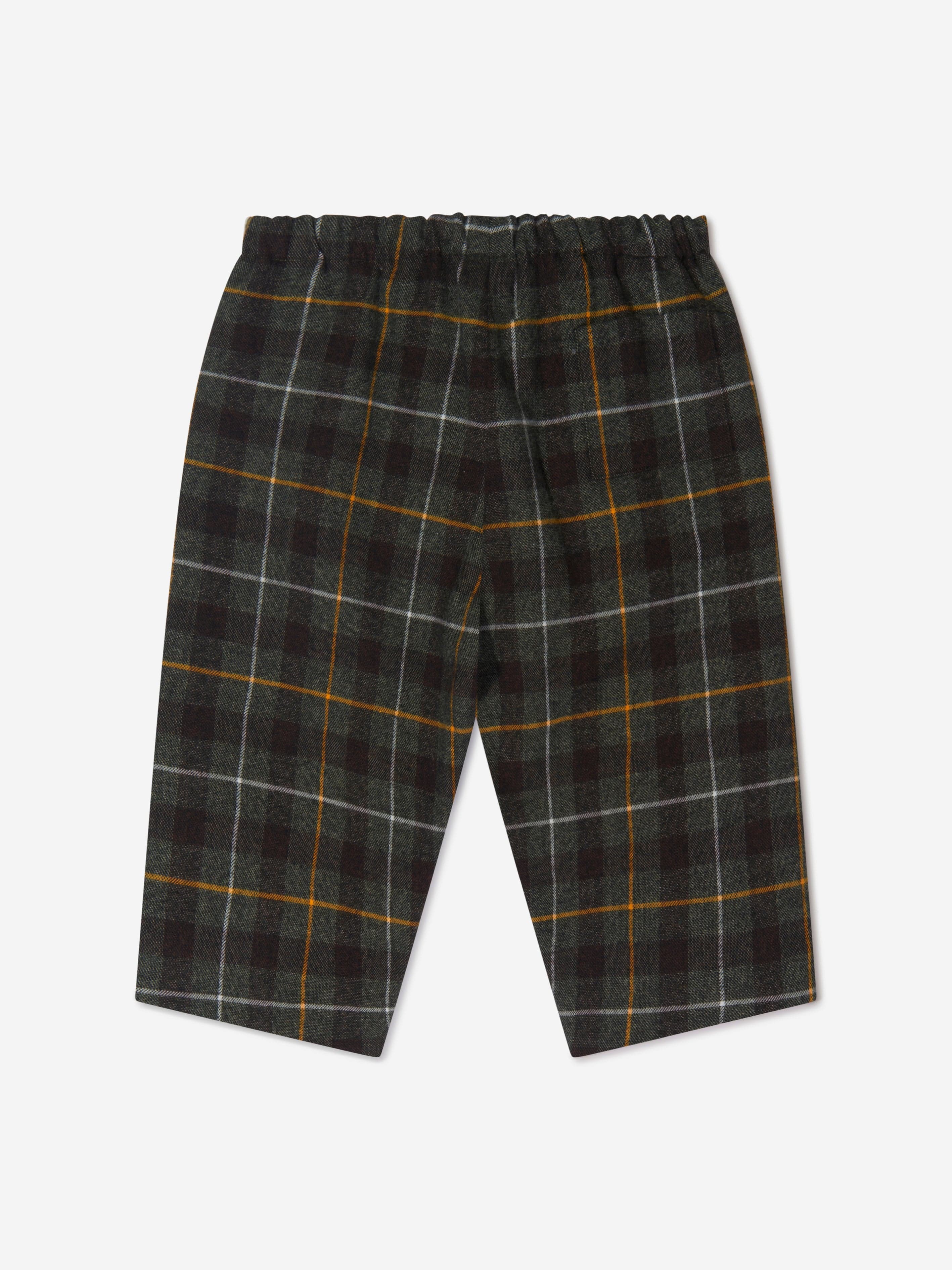 Bonpoint Baby Boys Check Dandy Trousers