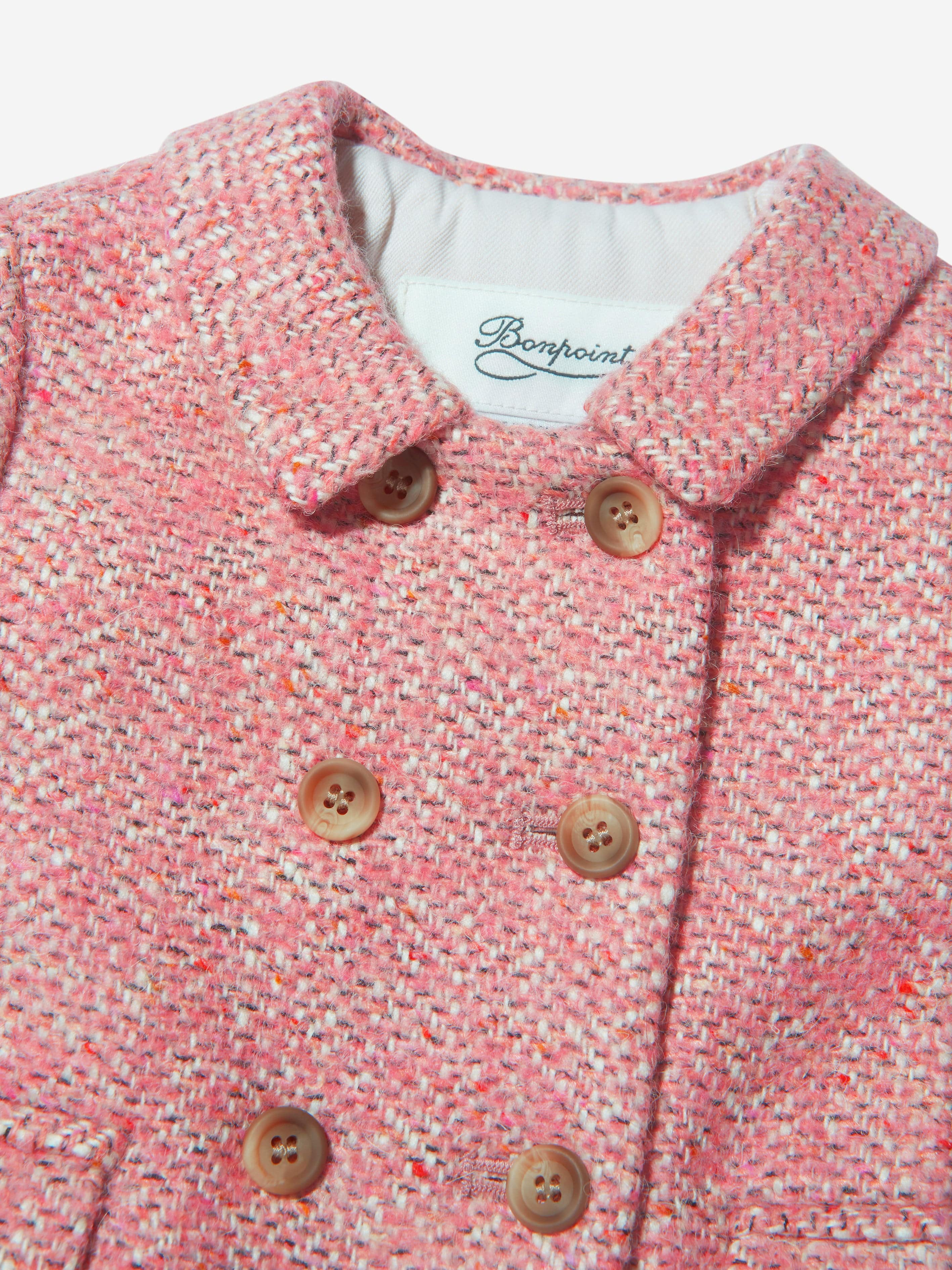 Bonpoint Baby Girls Wool Moka Coat