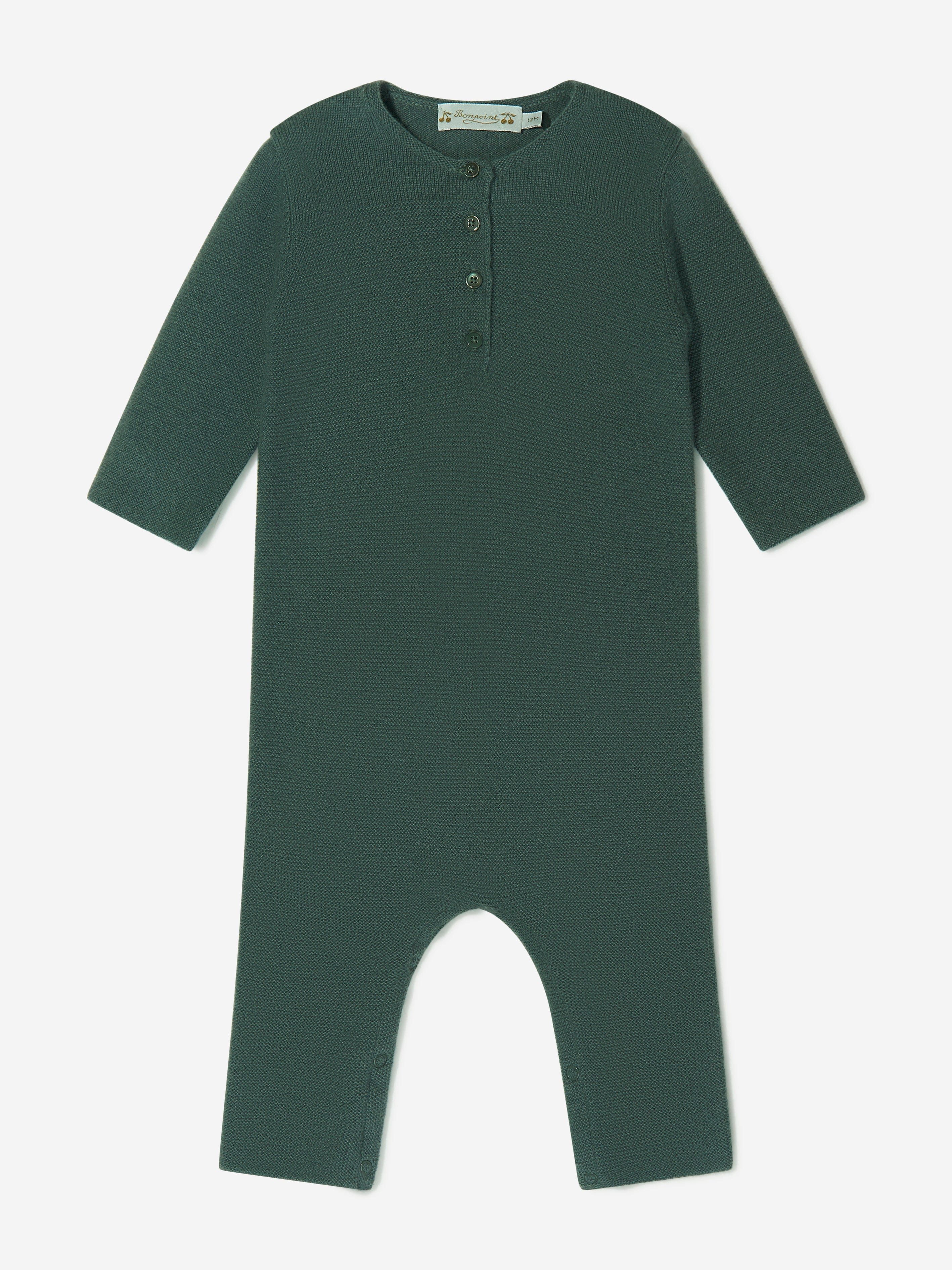 Bonpoint Baby Cashmere Romper