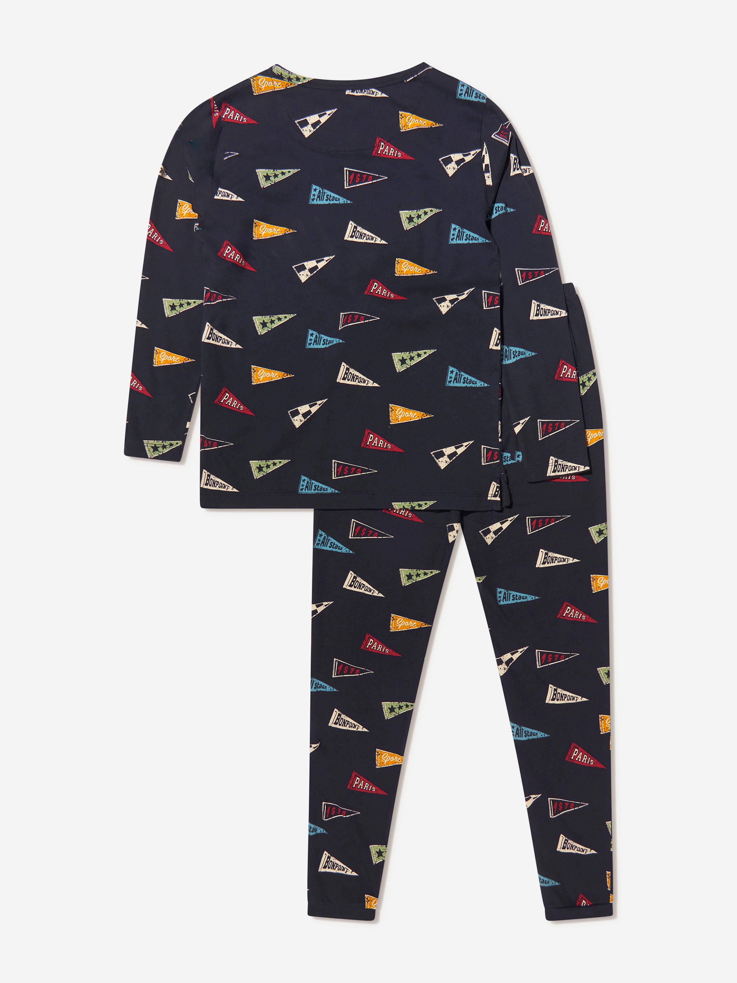 Bonpoint Boys Long Sleeve Pyjama Set