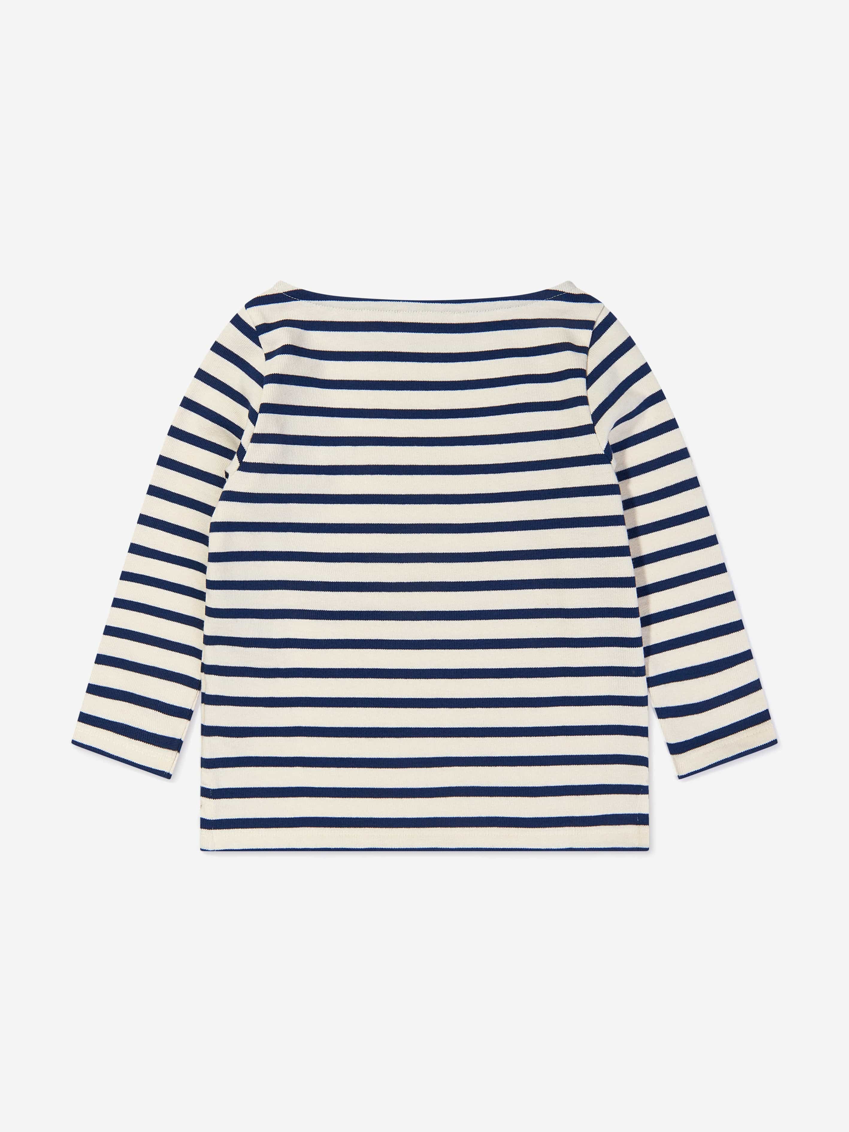 Bonpoint Boys Striped Long Sleeve Baudelaire T-Shirt