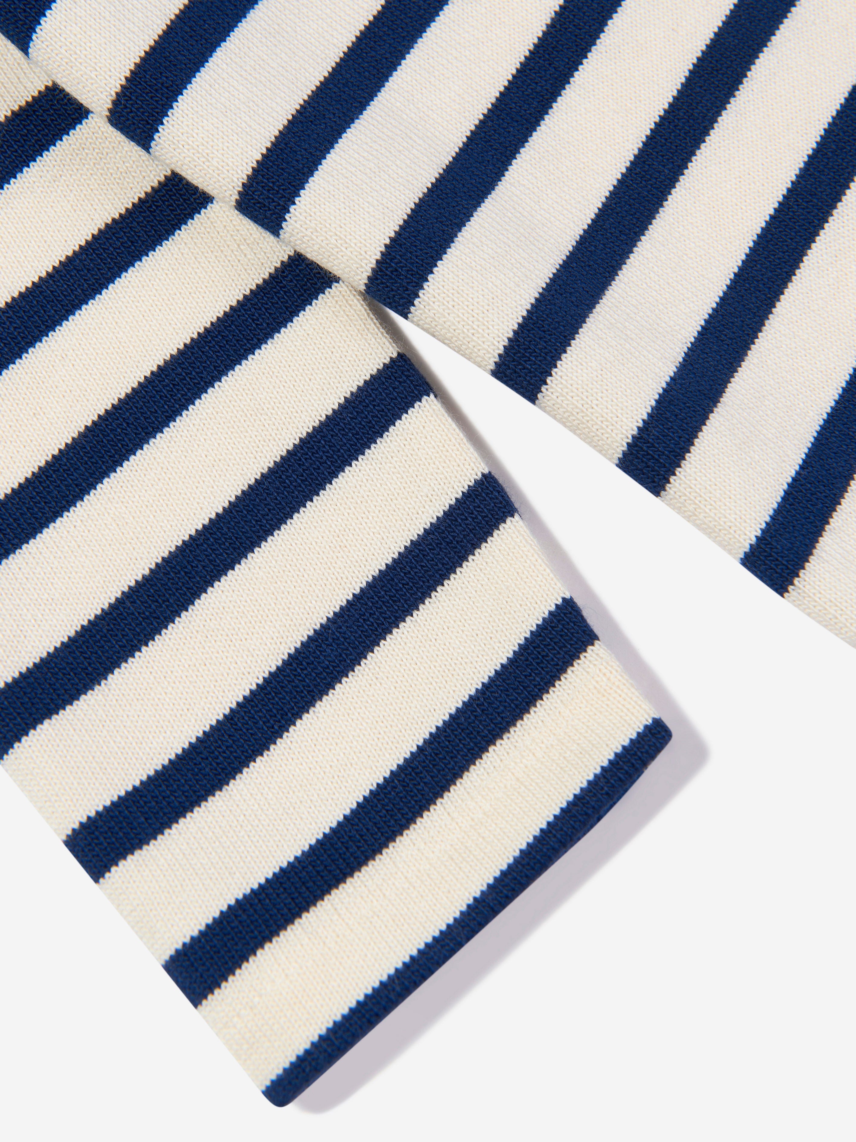 Bonpoint Boys Striped Long Sleeve Baudelaire T-Shirt