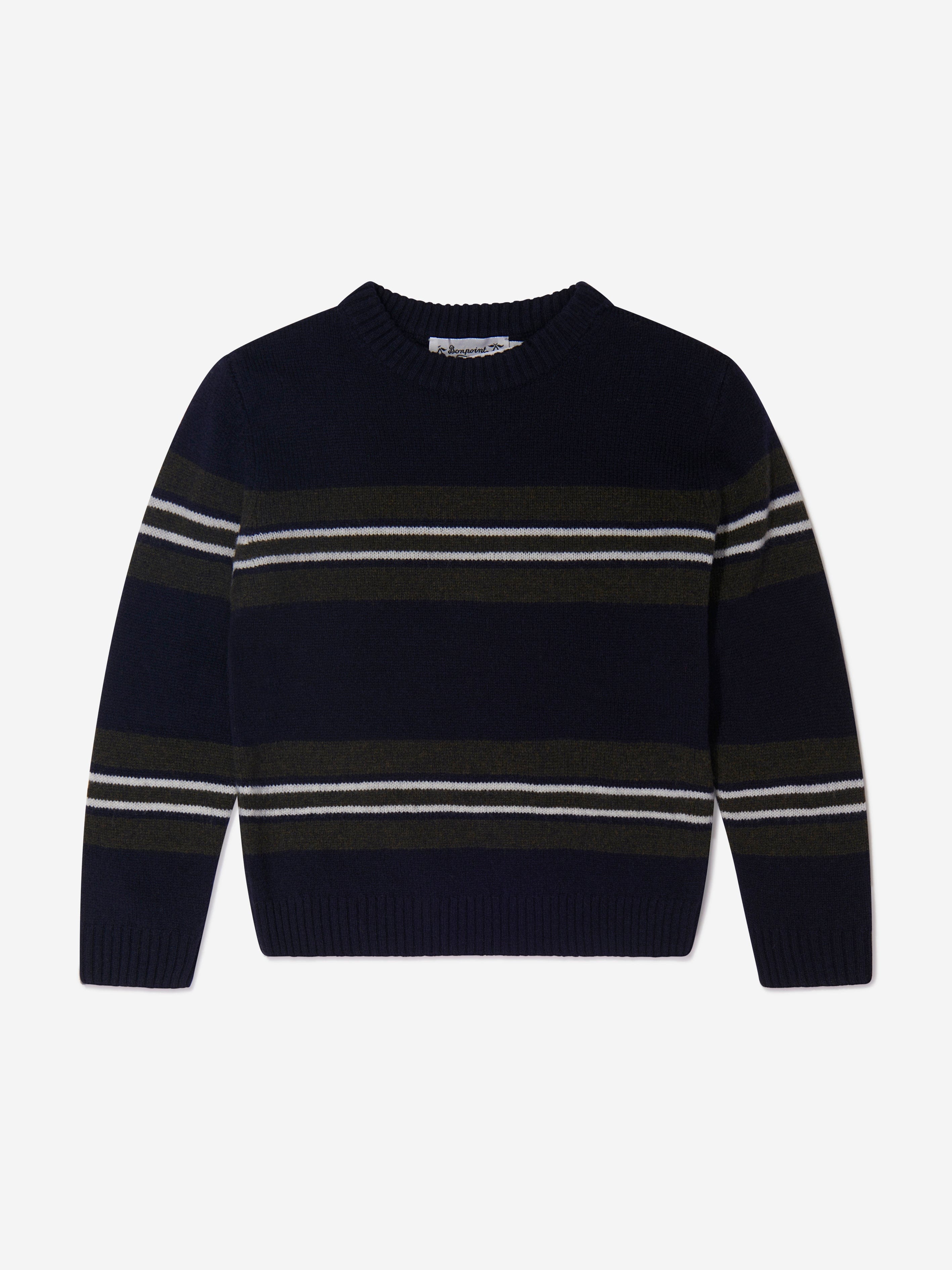 Bonpoint Boys Branco Wool Jumper