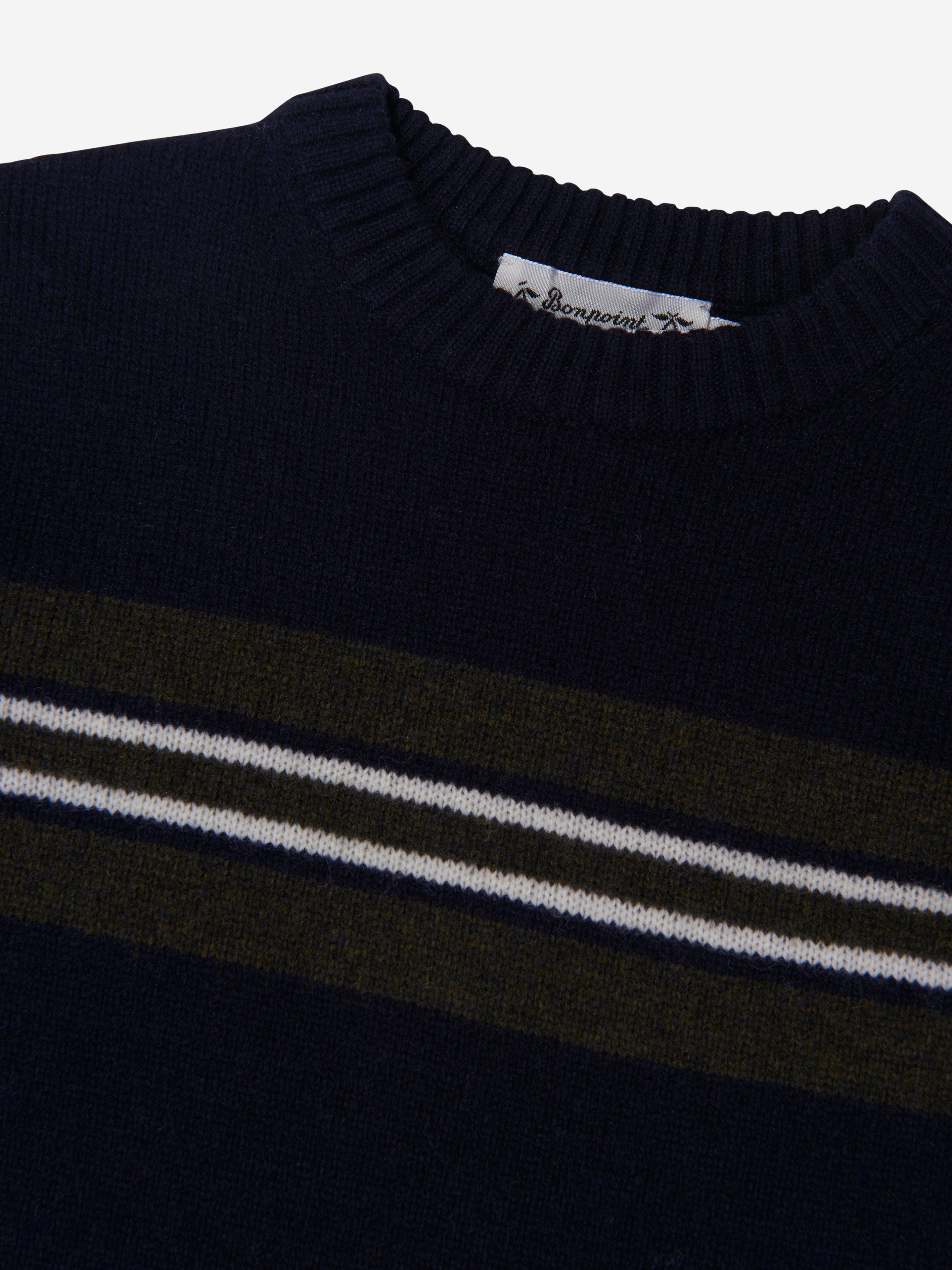 Bonpoint Boys Branco Wool Jumper