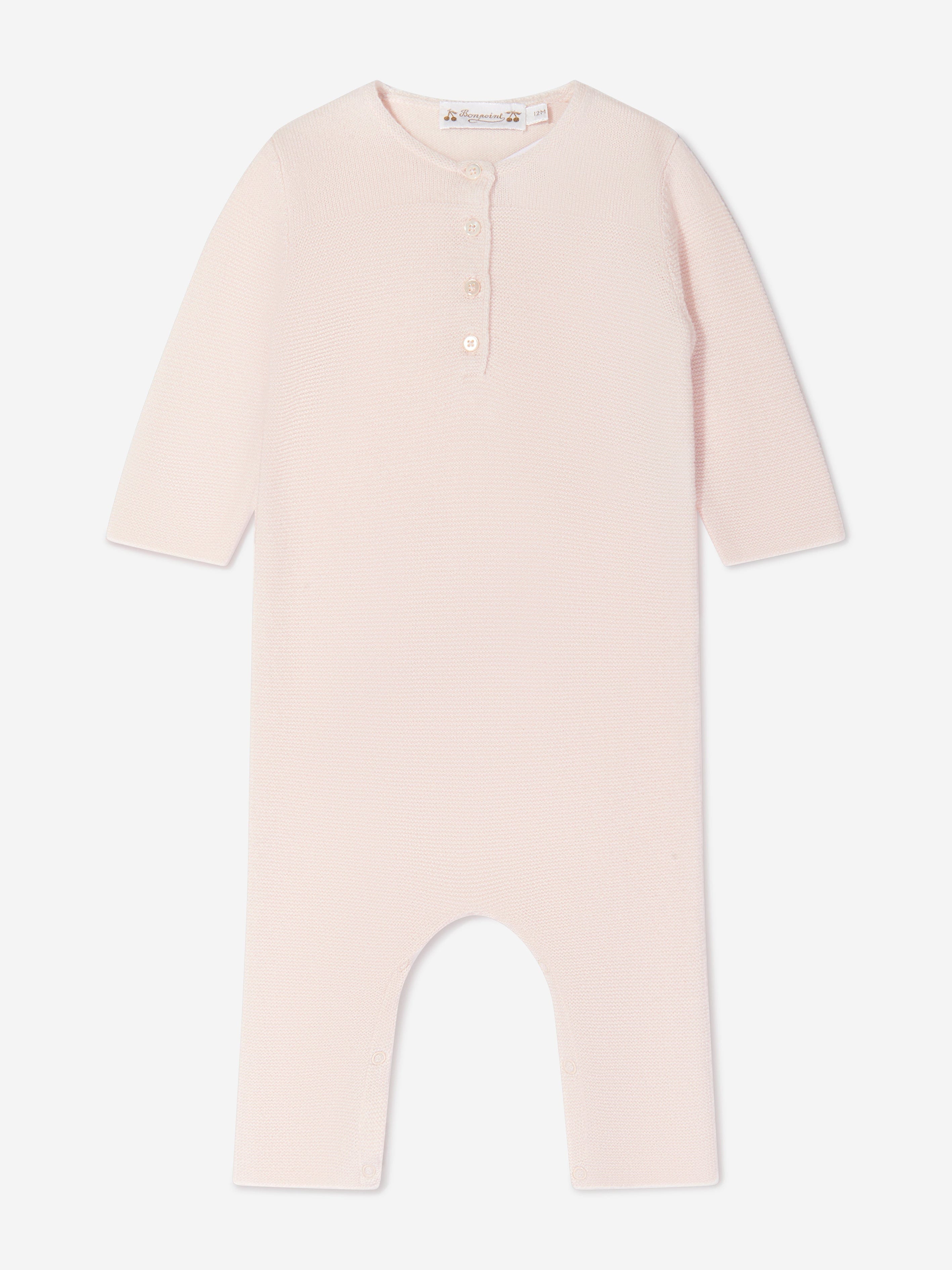 Bonpoint Baby Girls Cashmere Romper