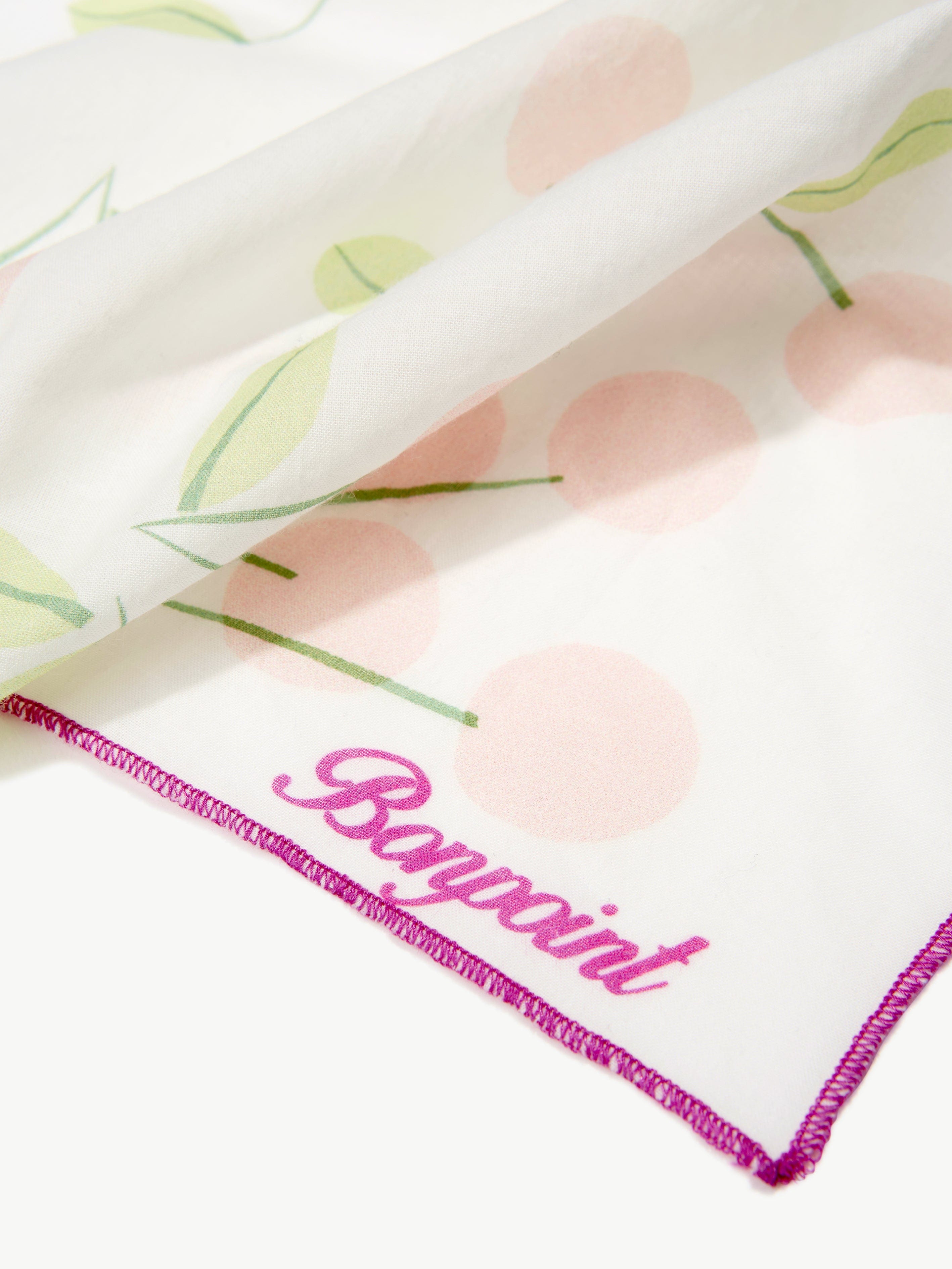 Bonpoint Girls Floral Bandana in White