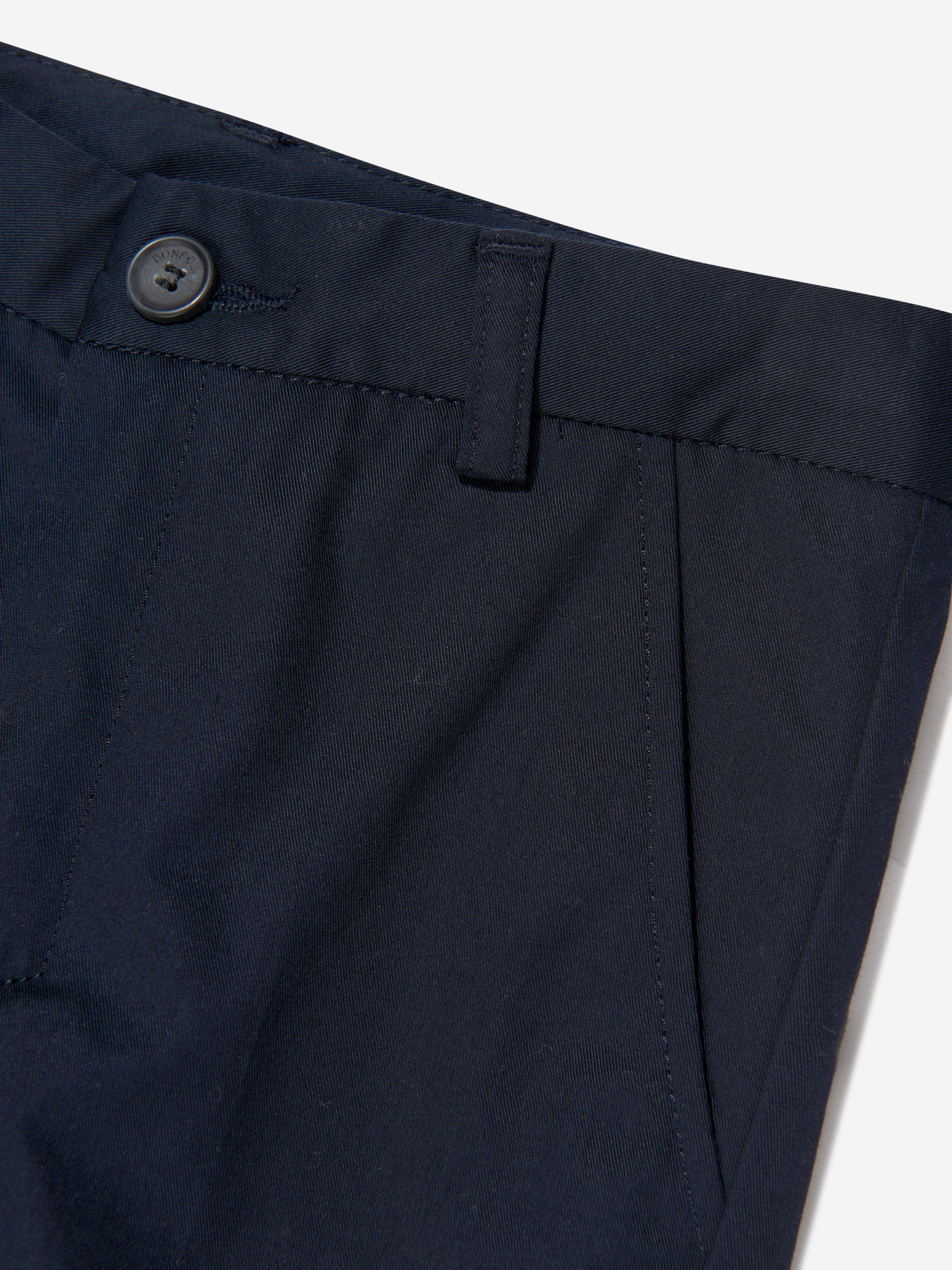 Bonpoint Boys Calvin Bermuda Shorts in Navy